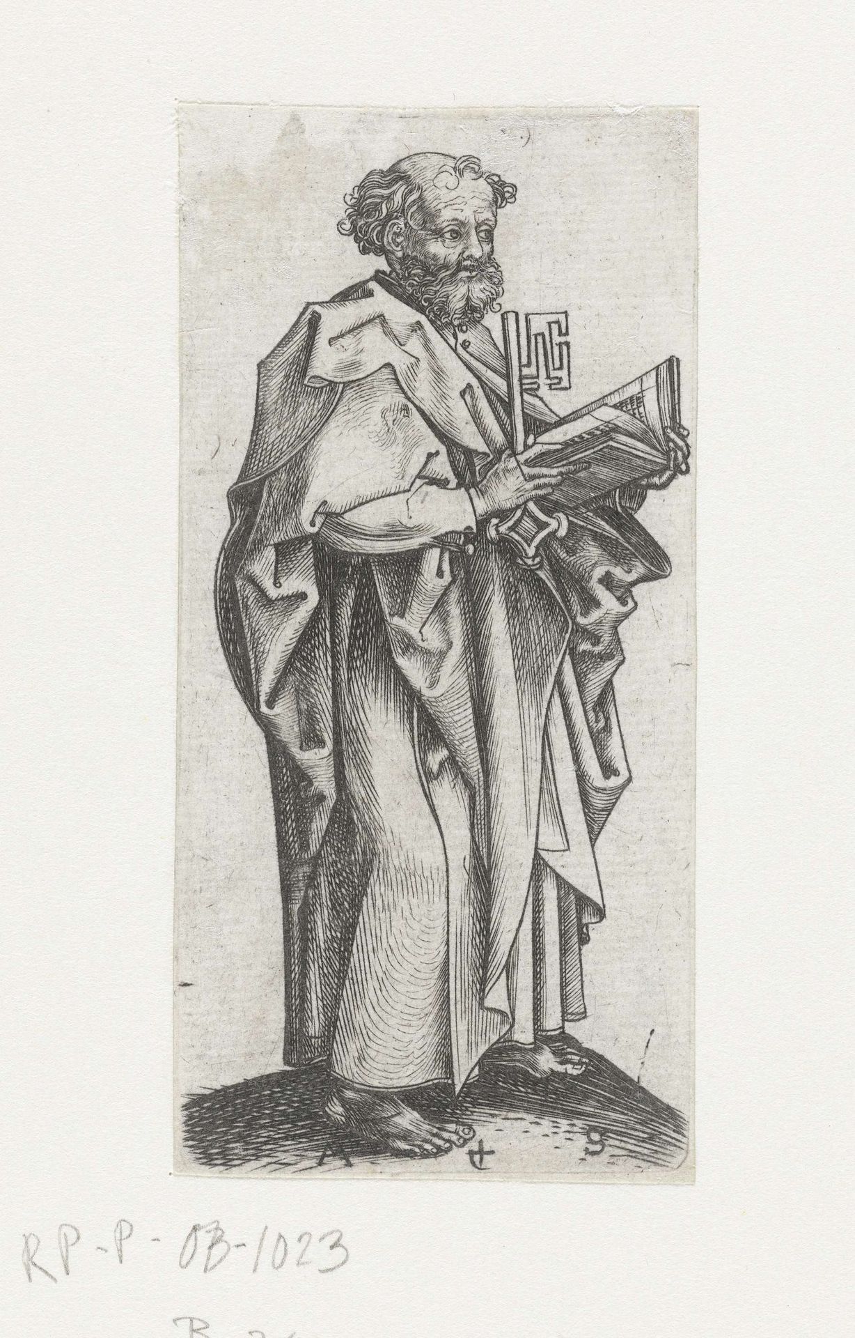 Apostel Petrus by Martin Schongauer
