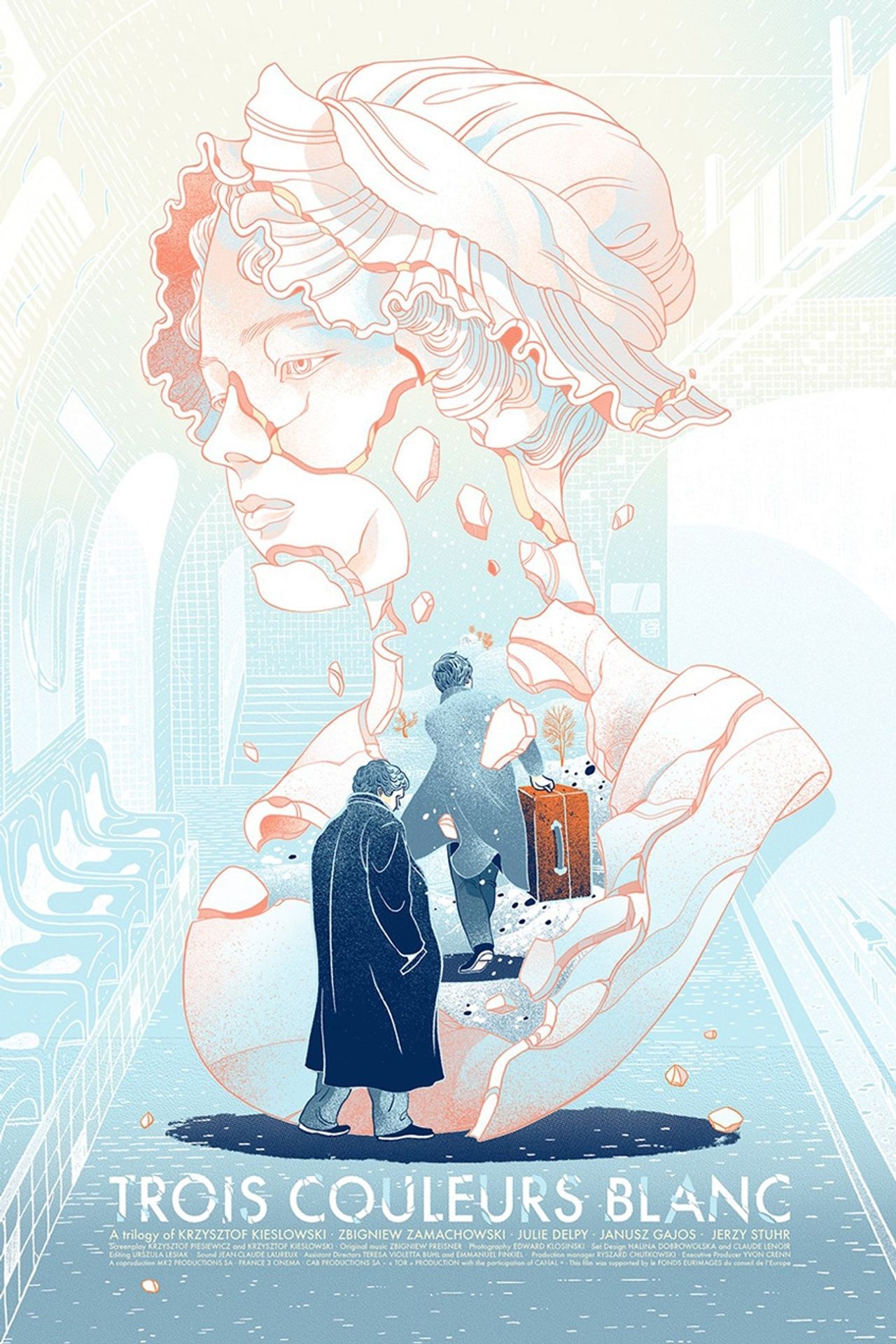 Trois Couleurs Blanc by Victo Ngai