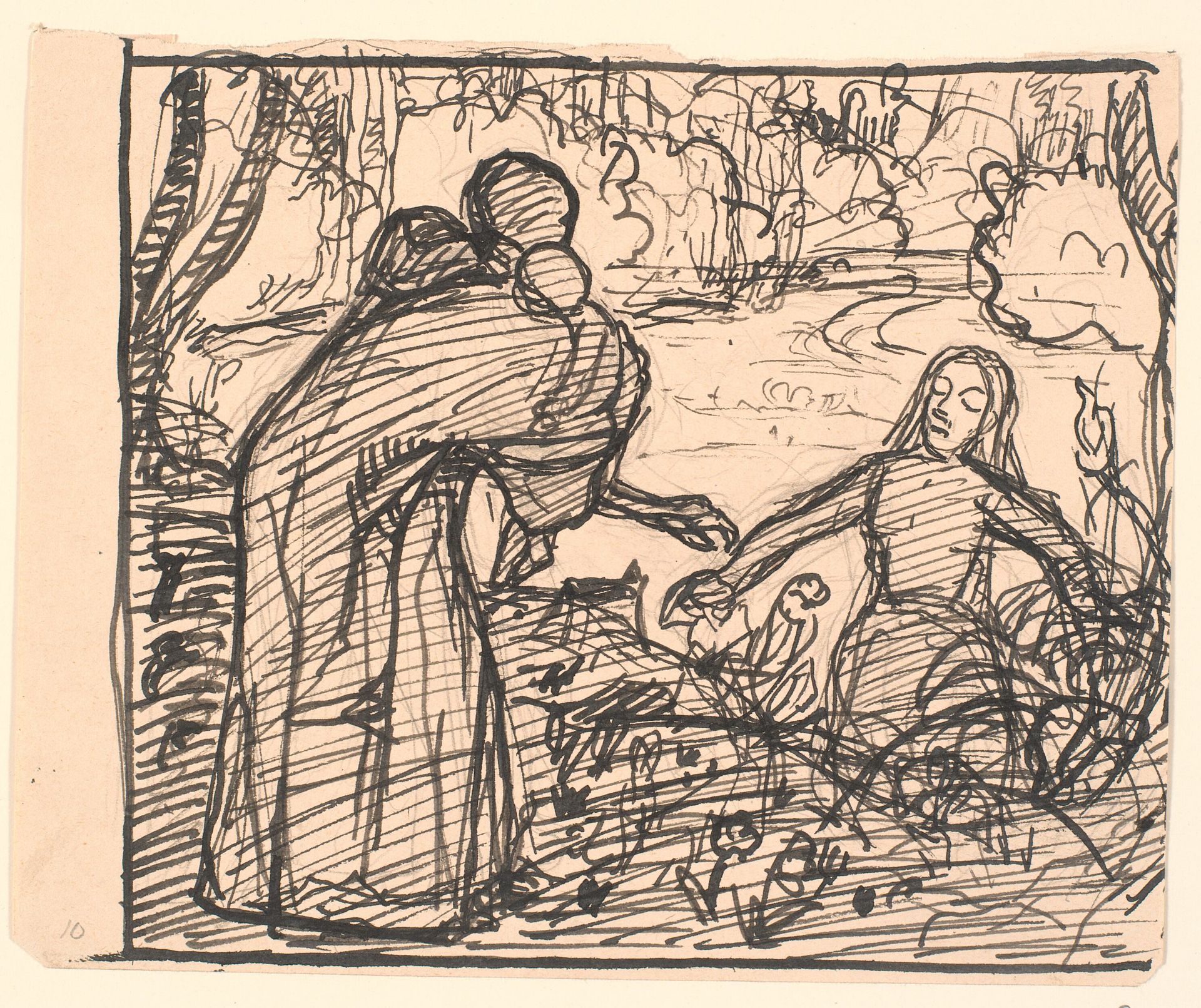 Hvor har du kunnet finde Vej herhen? by Fritz Syberg