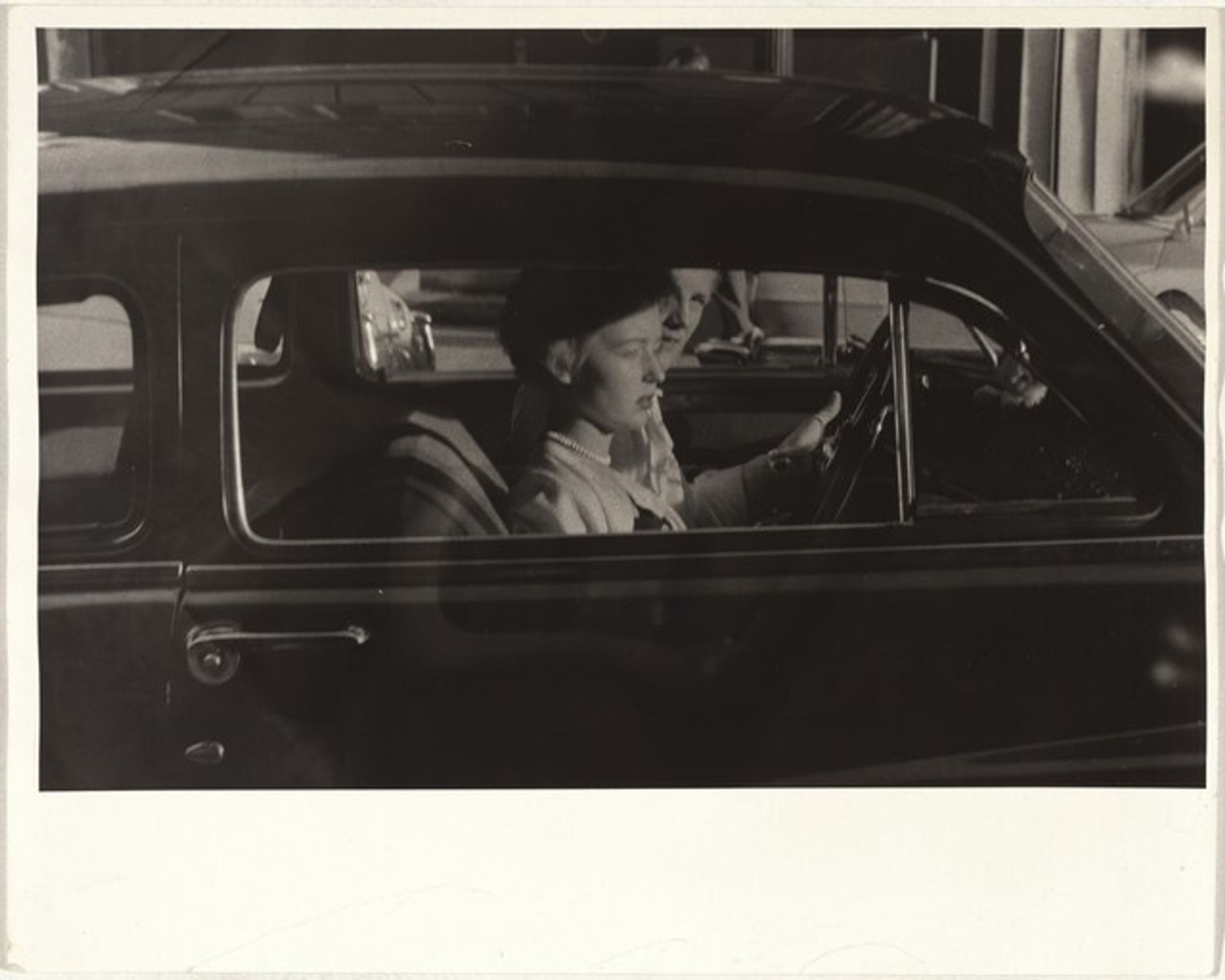 Couple in car--Blackfoot, Idaho by Robert Frank