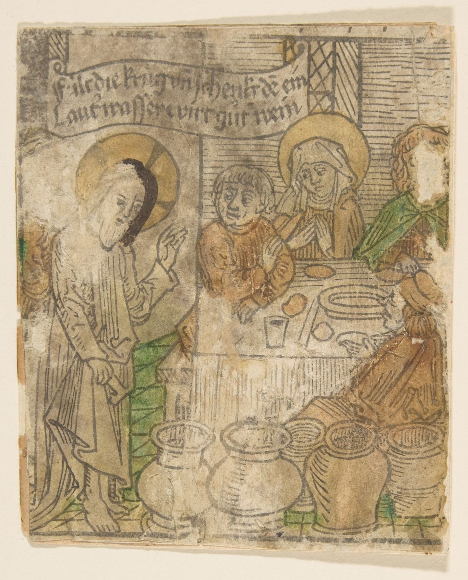 Christ at the Marriage of Cana (Schr. 136a) by Anonymous