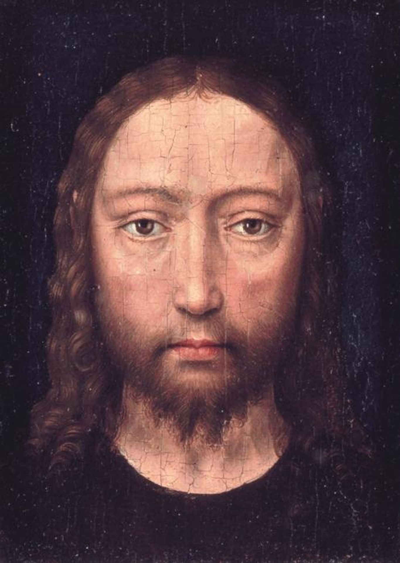 Head of Christ by Hans Memling