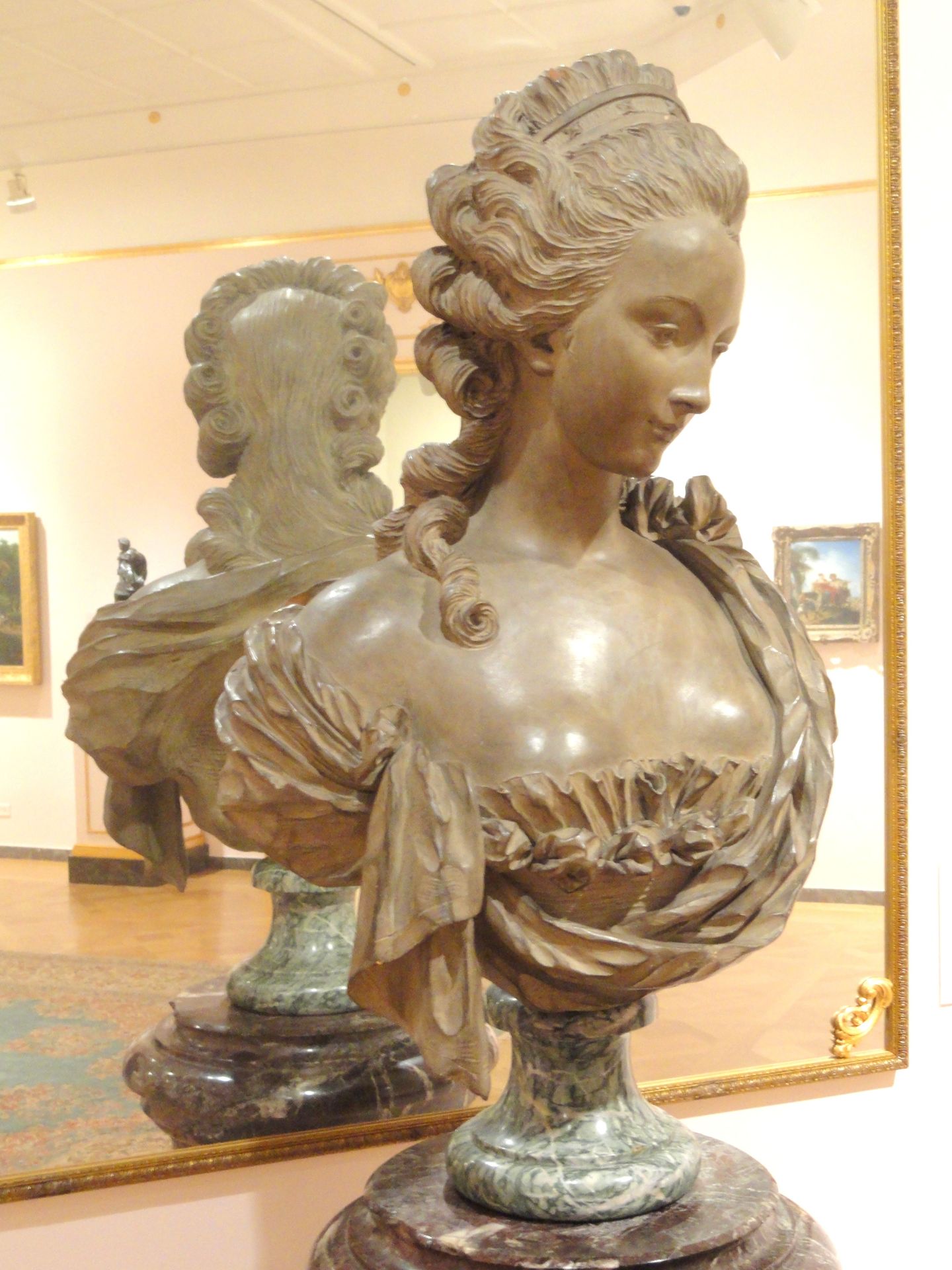 Madame Chauvire by Jean-Baptiste Pigalle