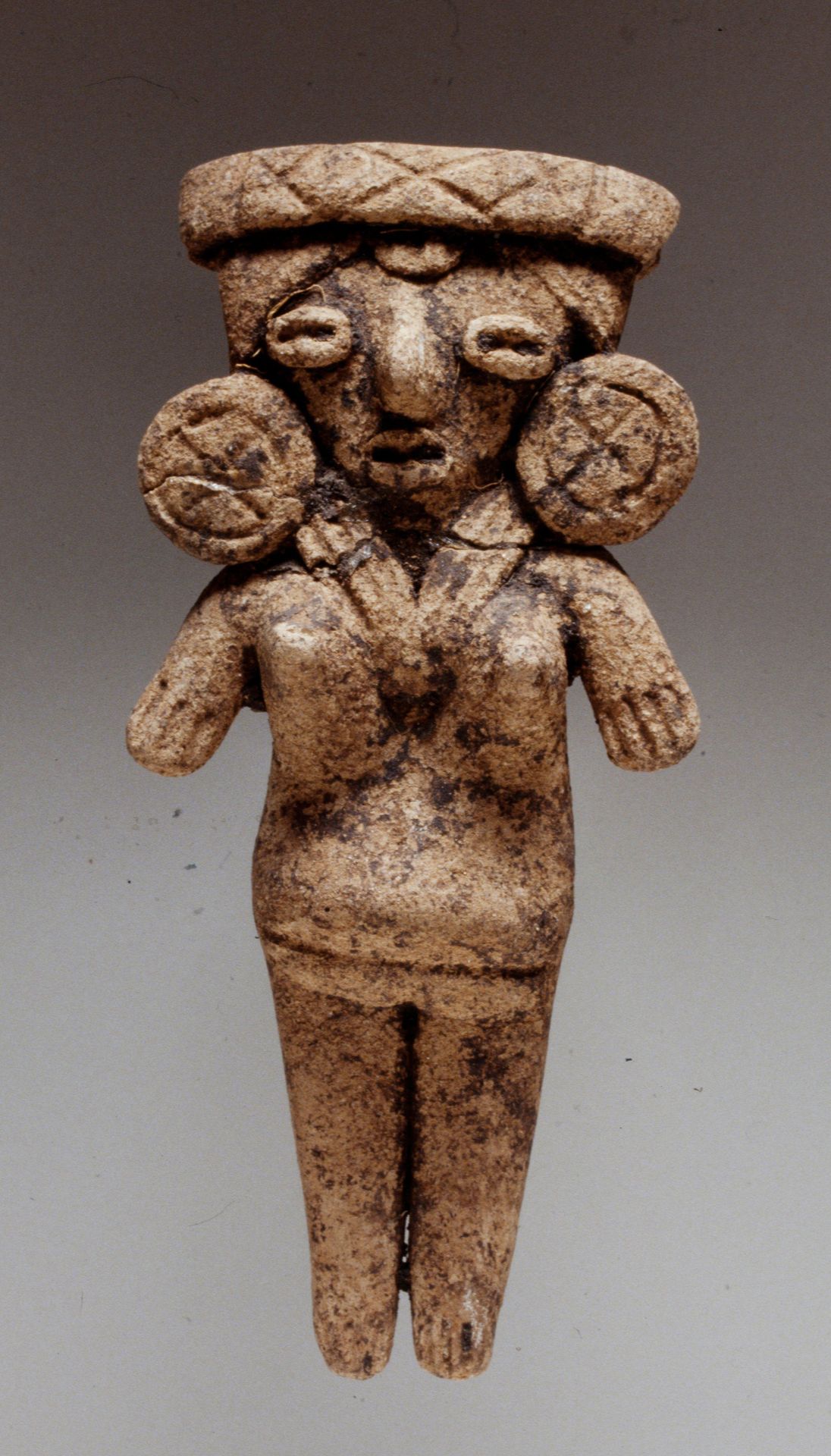 Standing female figure by Michoacan
