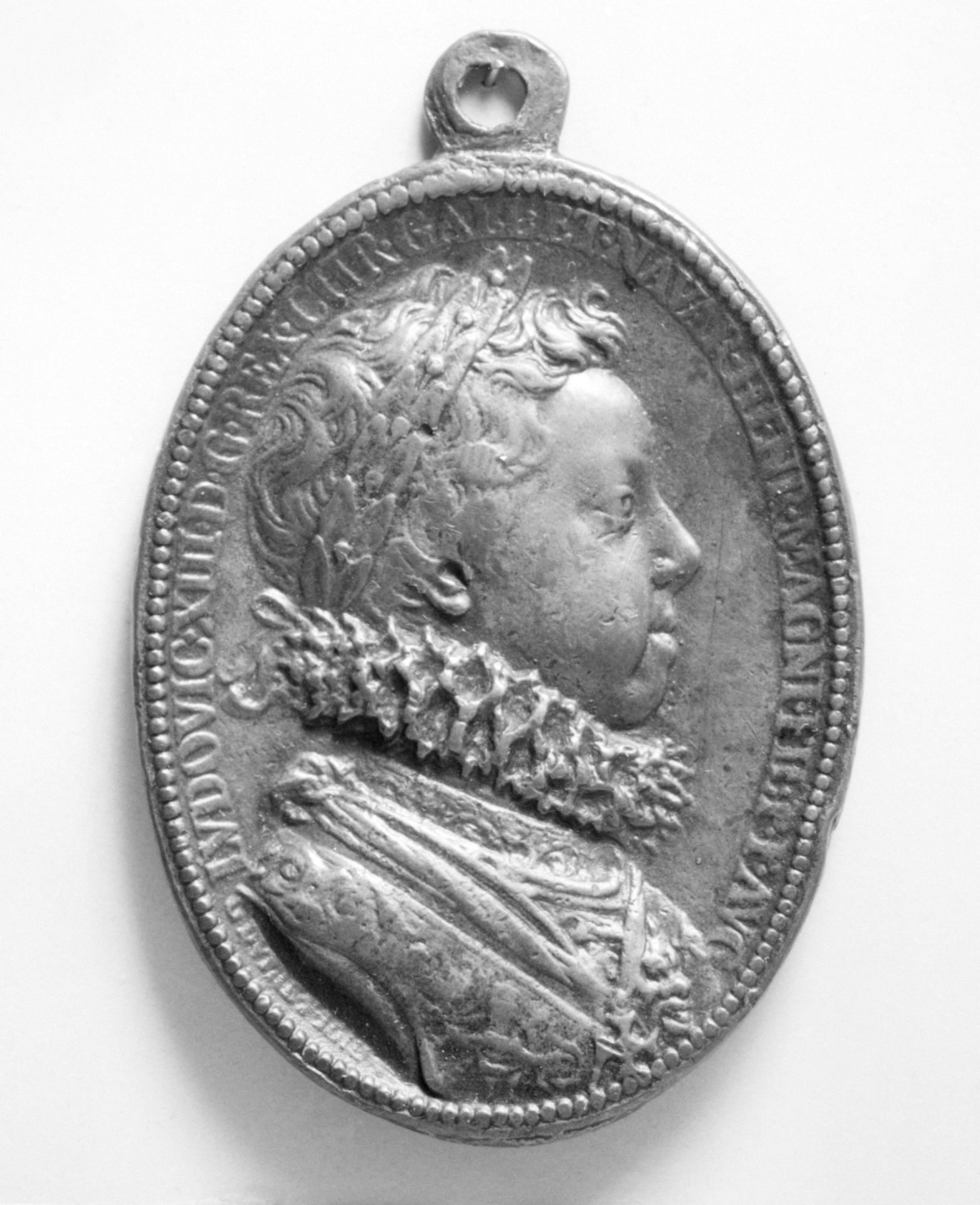 Louis XIII, King of France (b. 1601, r. 1610–43) by Guillaume Dupré