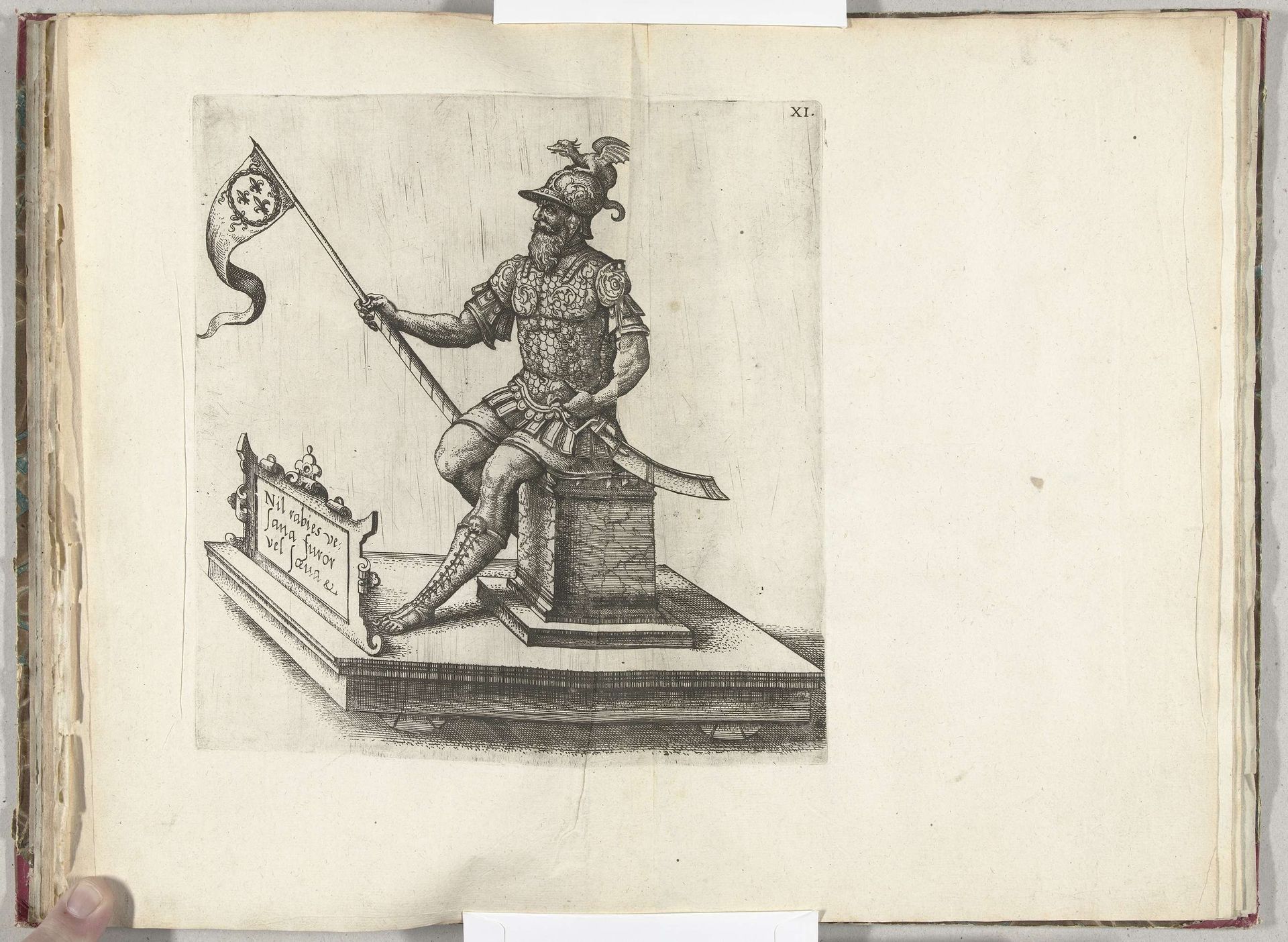 Praalwagen met de reus Antigoon op de Grote Markt, 1582 by Anonymous