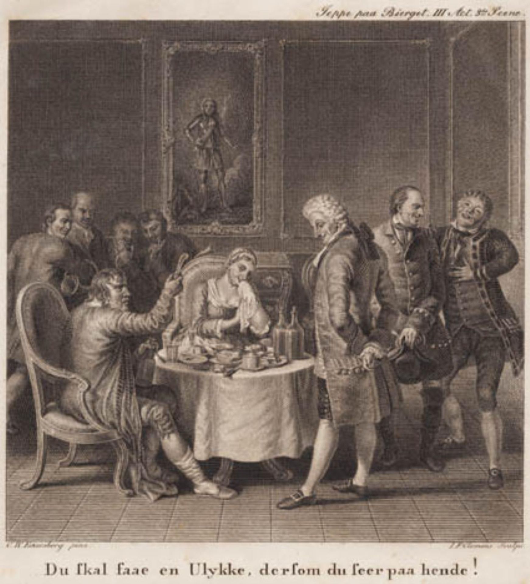 Jeppe paa Bierget by J.F. Clemens