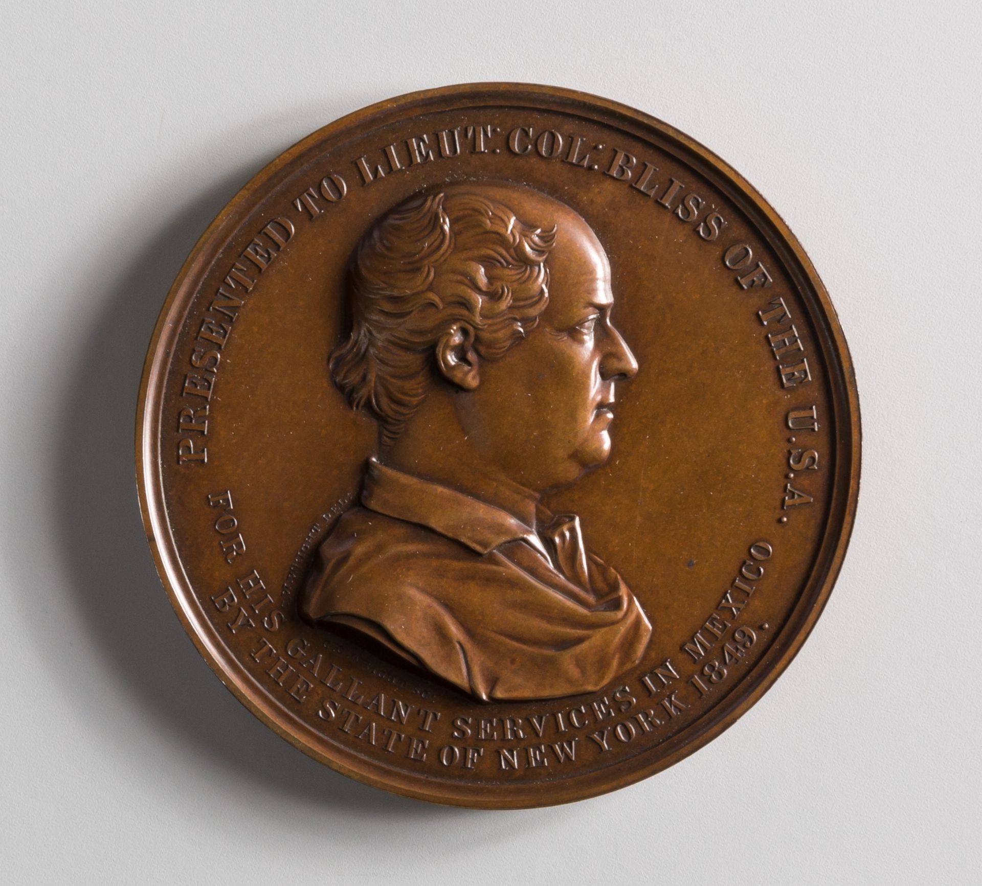 New York State to Louisiana to Lieutenant-Colonel Bliss by Charles Cushing Wright