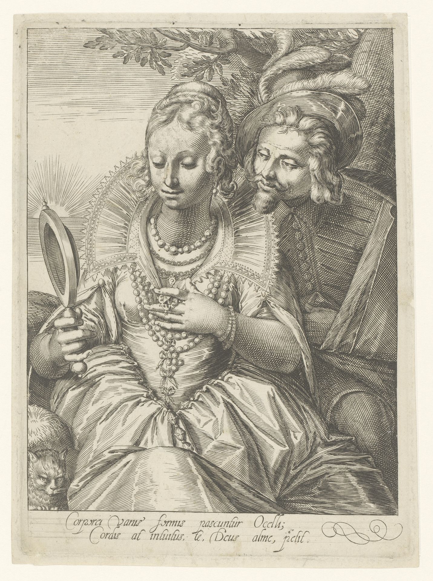Gezicht by Cornelis Boel