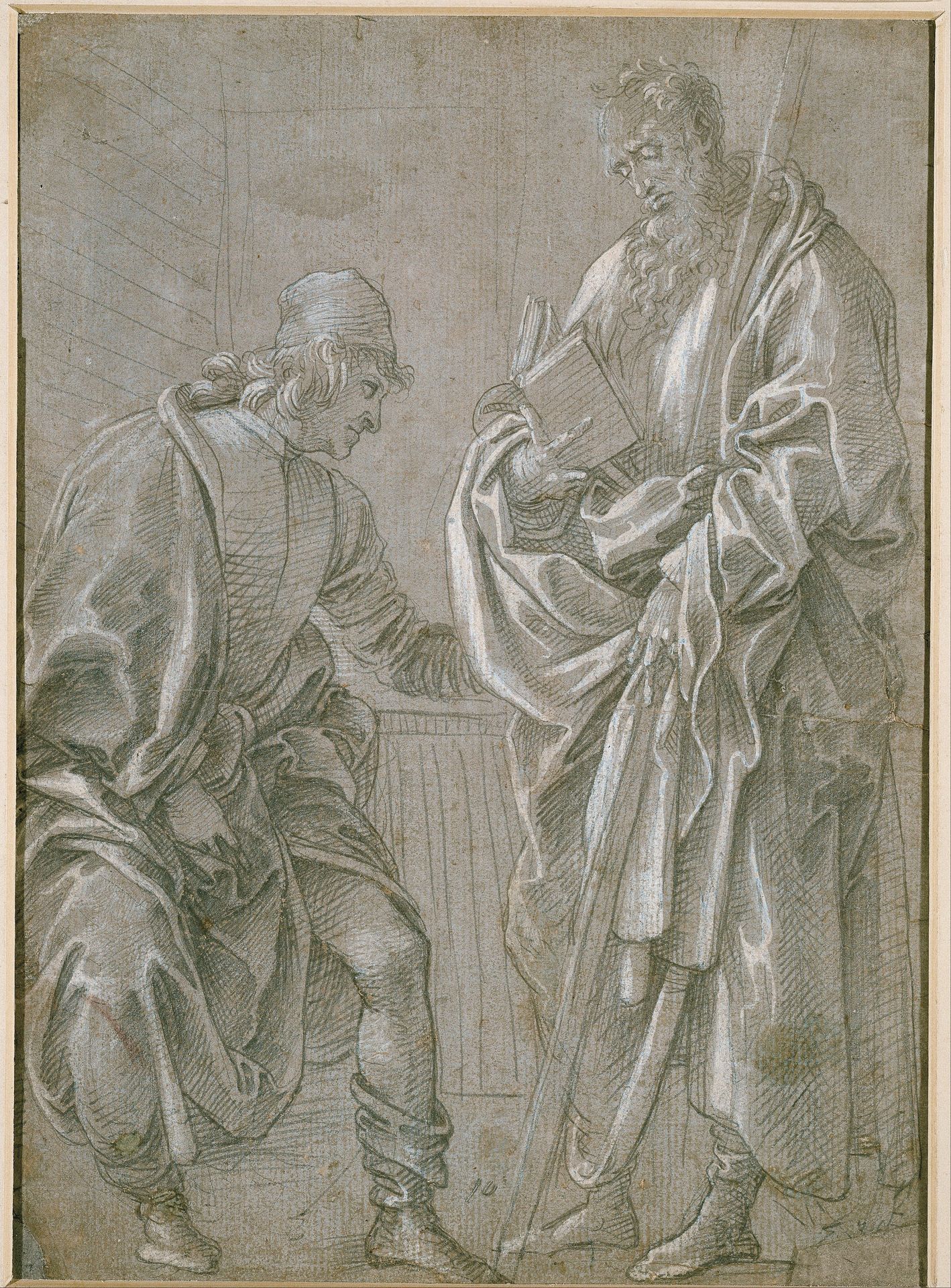 Apostle and Youth by Filippino Lippi