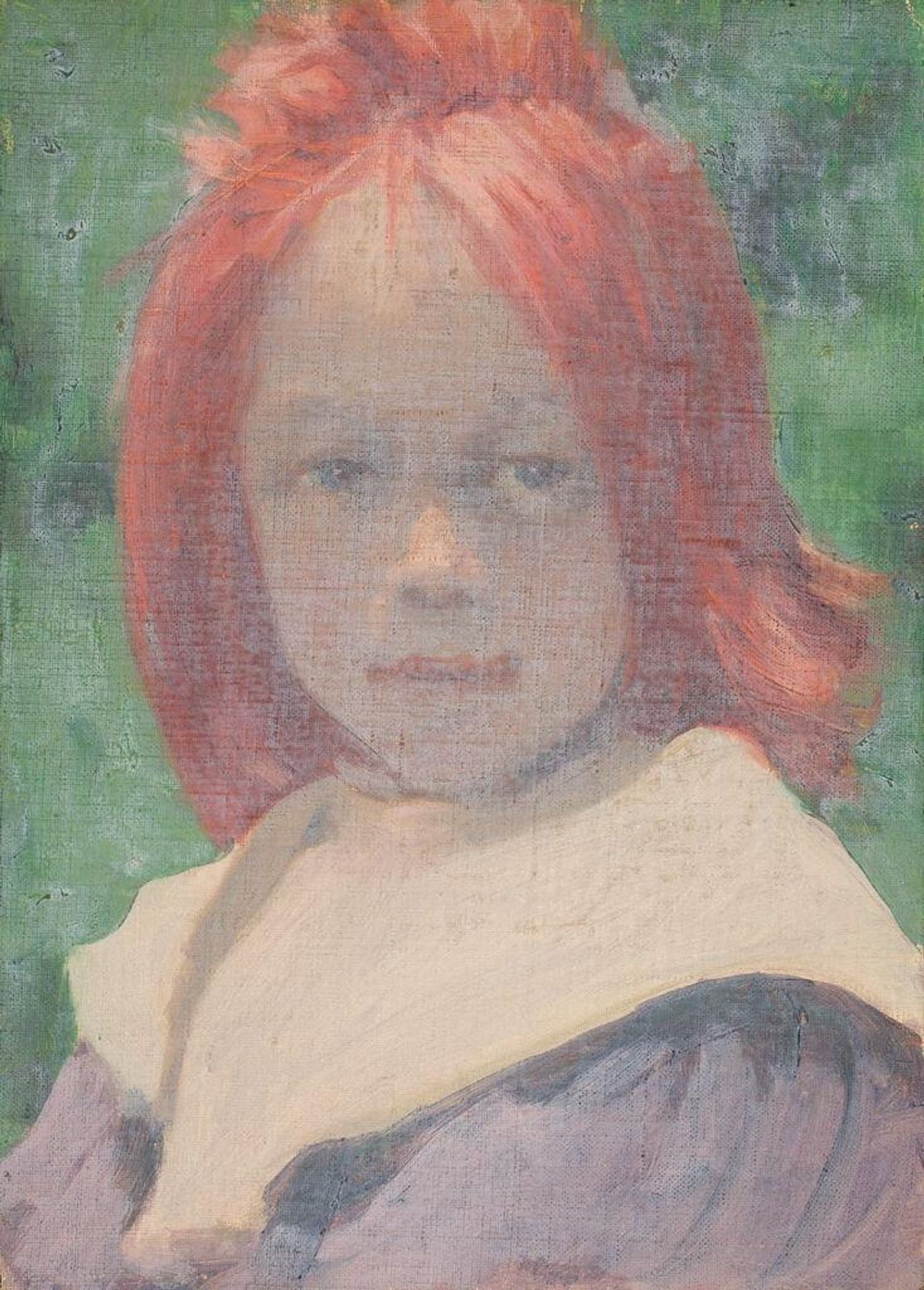 Portrait of a Red-Haired Child by Denman Waldo Ross