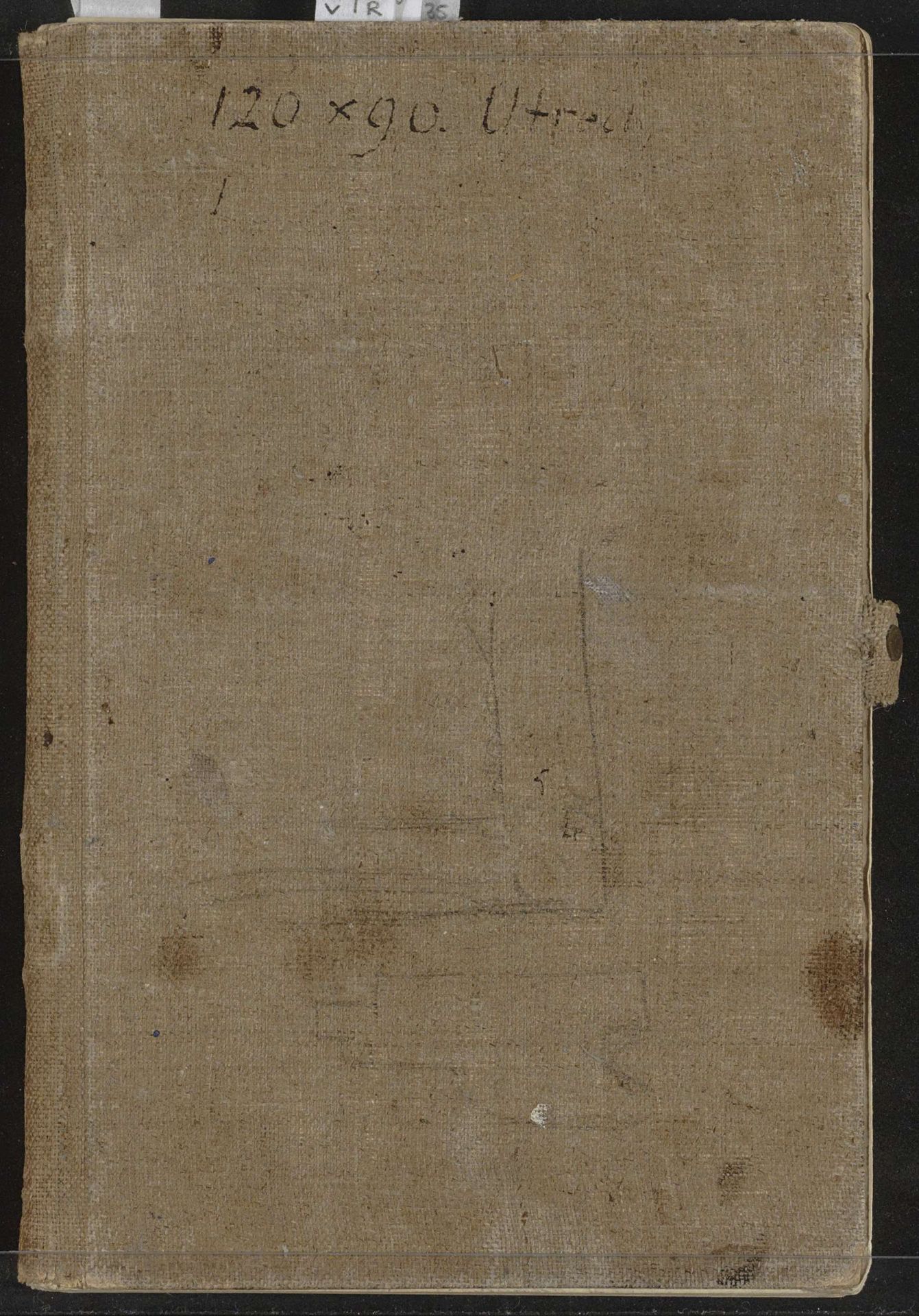 Schetsboek met 47 bladen by Cornelis Vreedenburgh