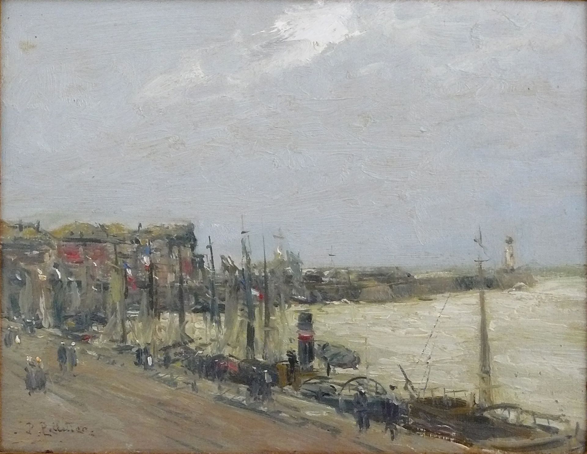 Vue Portuaire by Pierre-Jacques Pelletier