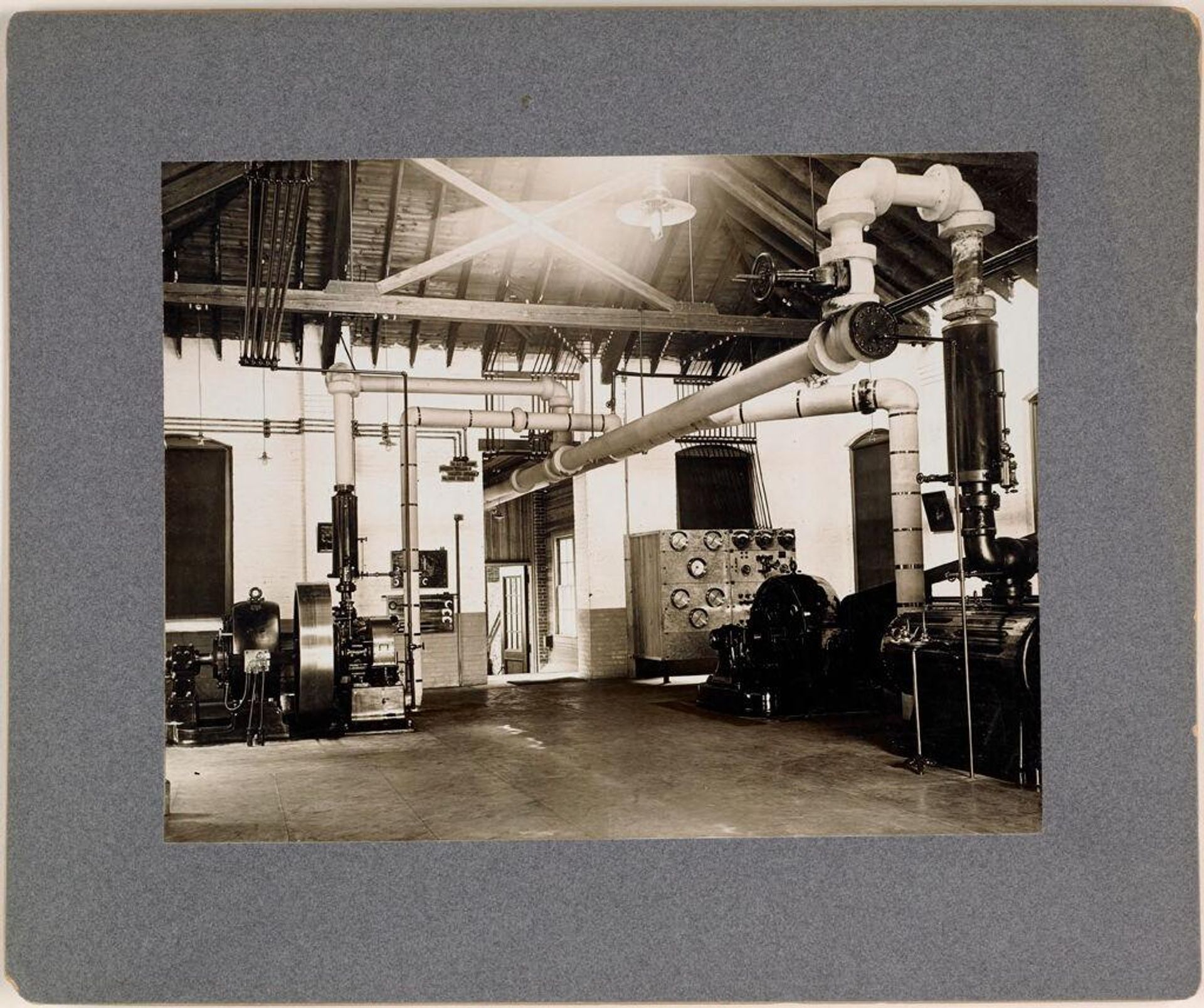 Defectives, Epileptics: United States. Massachusetts. Palmer. State Hospital for Epileptics: 1905. Power houses. by ? Woodhead Studio