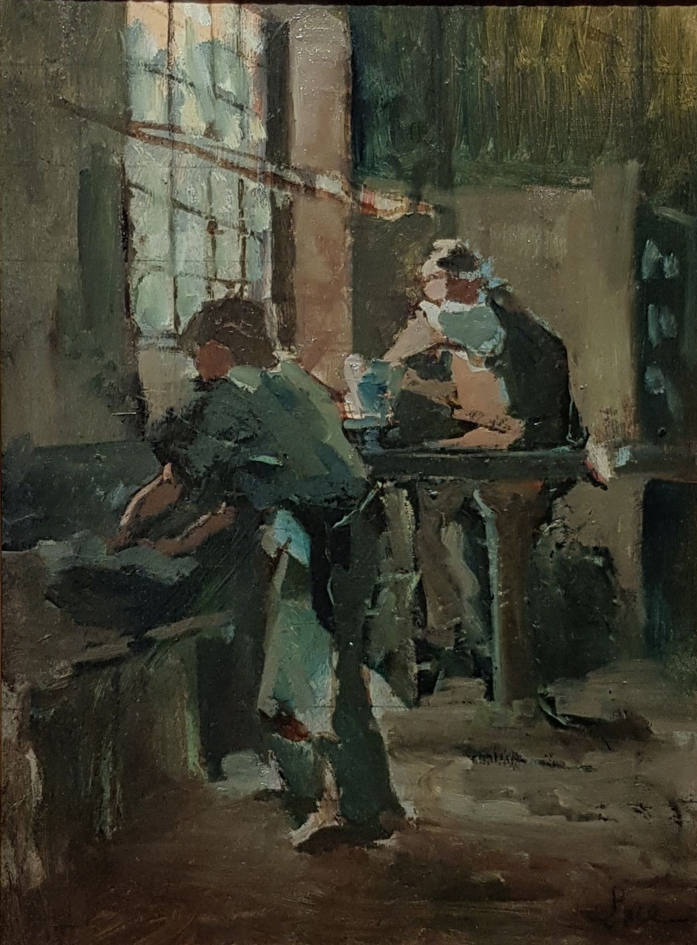 Les Tanneurs by Maximilien Luce