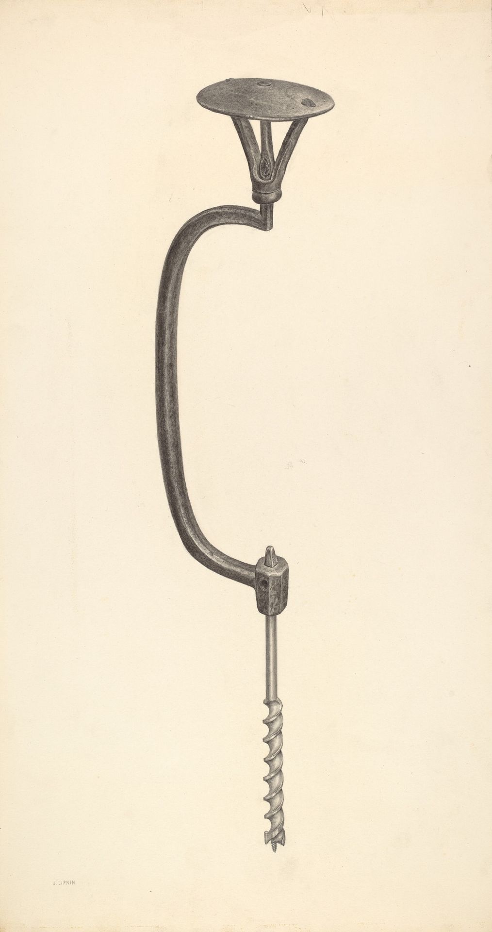 Carpenter's Brace by Jacob Lipkin