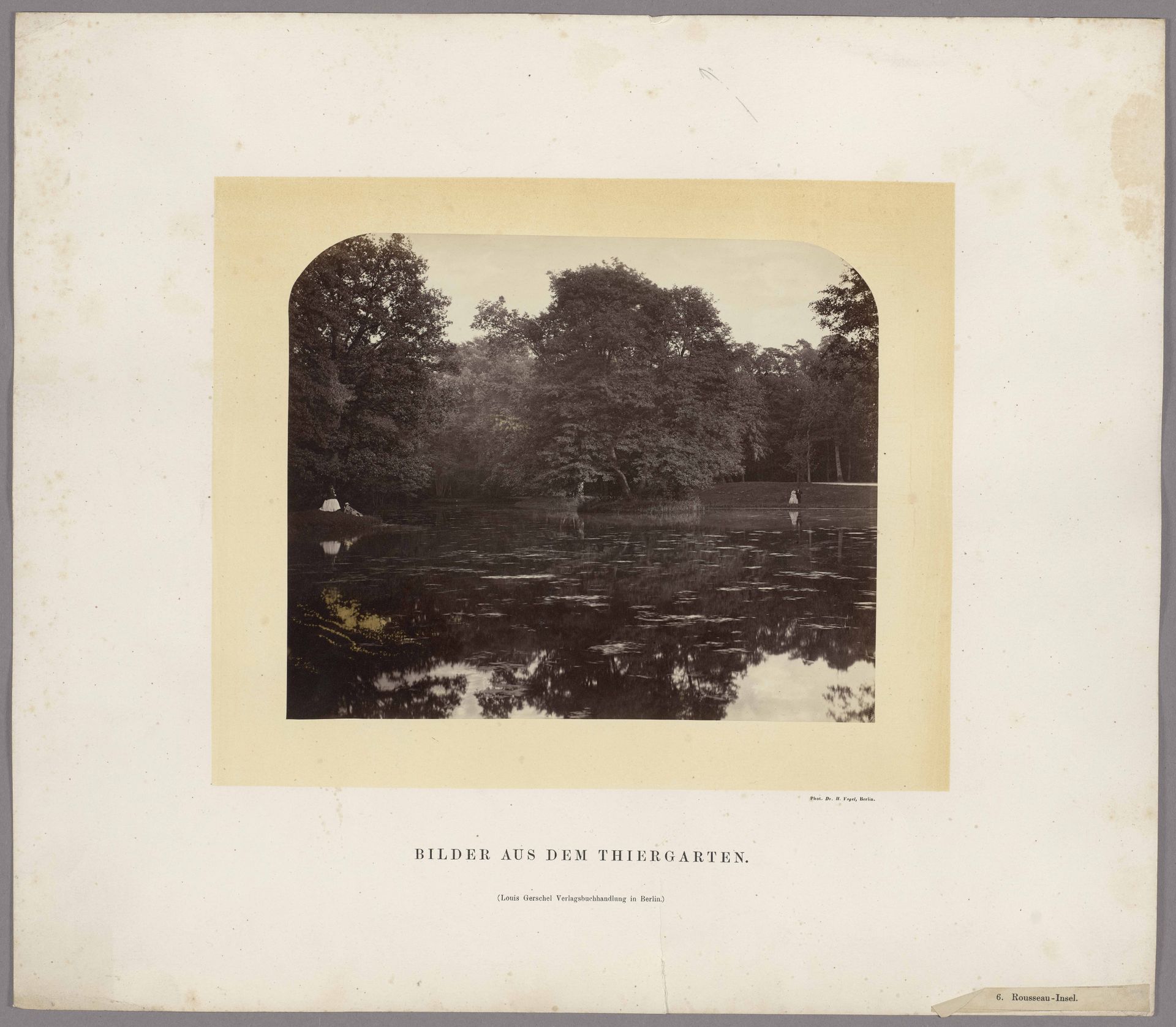 Rousseau-Insel (Original Title) by Hermann Wilhelm Vogel