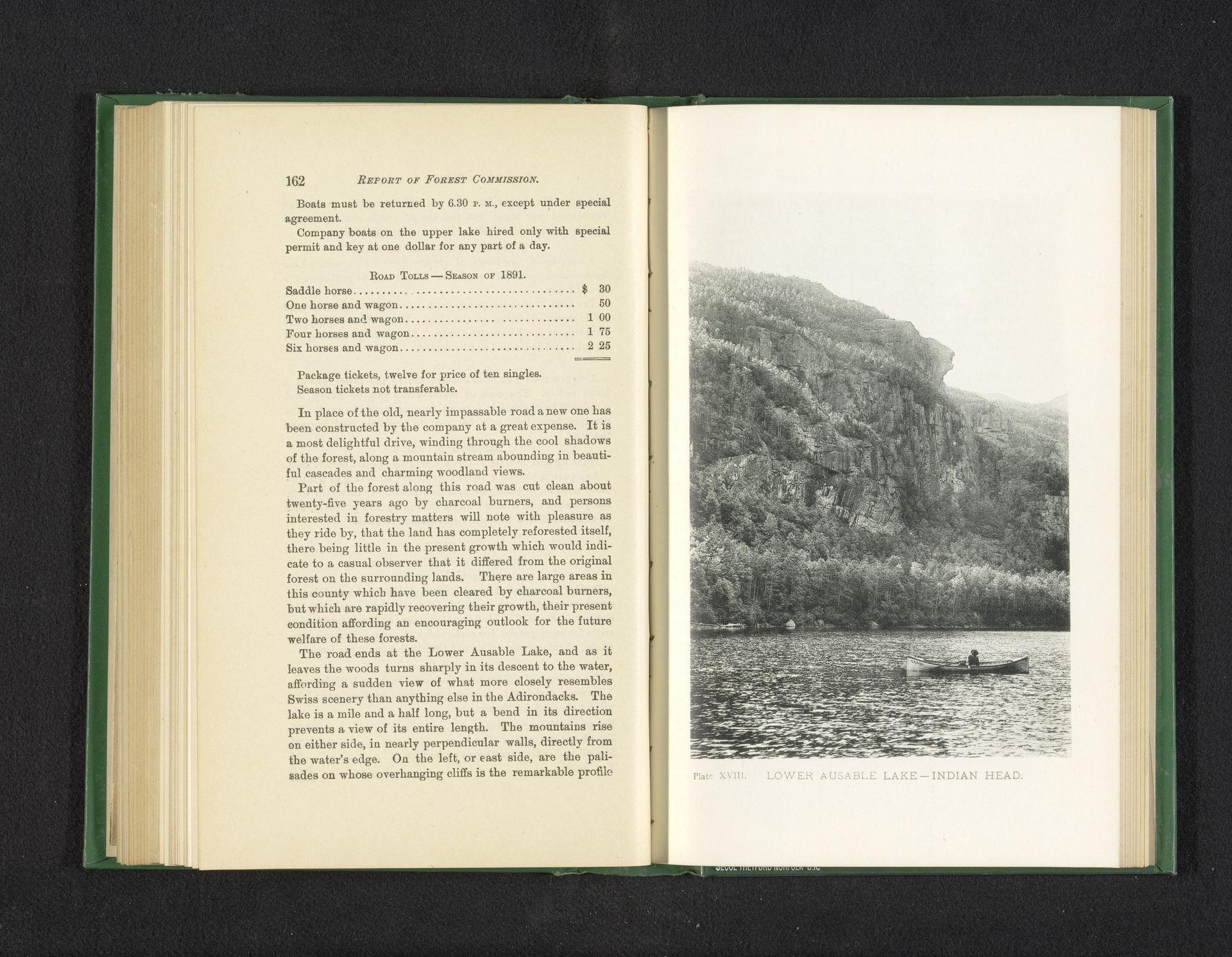 Lower Ausable Lake-Indian Head by Seneca Ray Stoddard