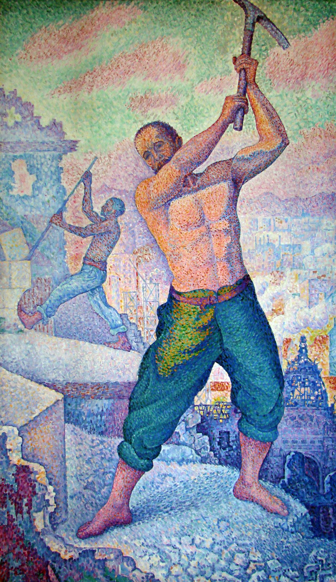 The Demolisher by Paul Signac