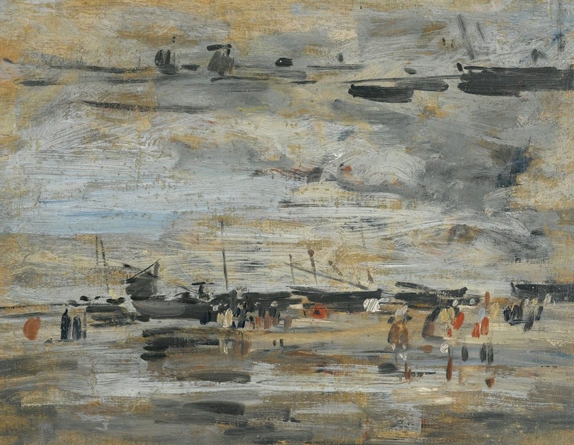 Marée Basse by Eugène Boudin