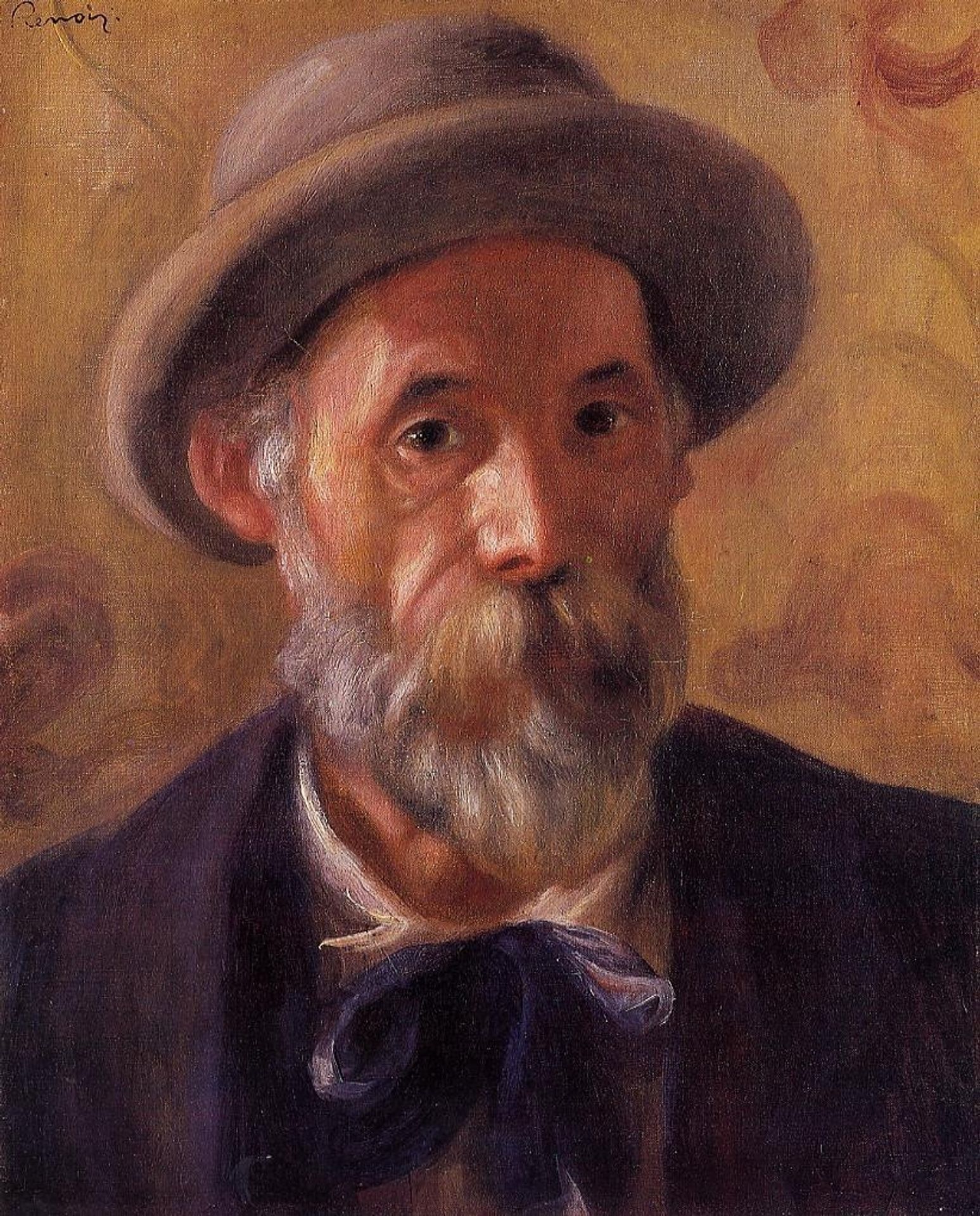 Self-Portrait by Pierre-Auguste Renoir