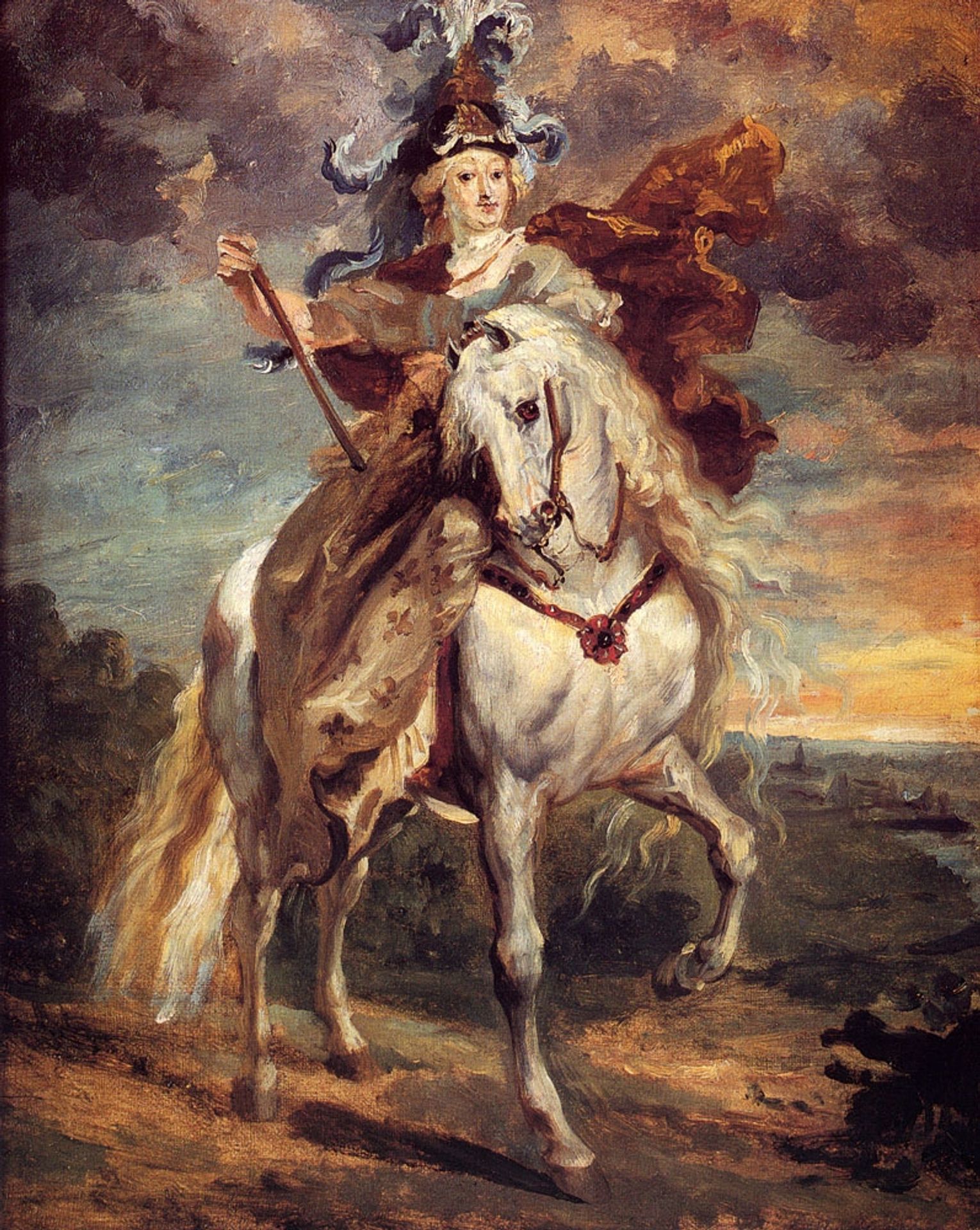 Marie de Medici at Pont-de-Ce by Théodore Géricault
