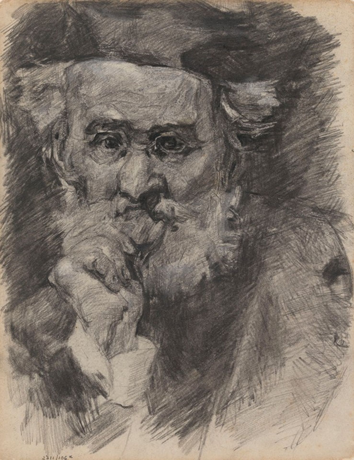 The Painter Jean François Millet by James Ensor