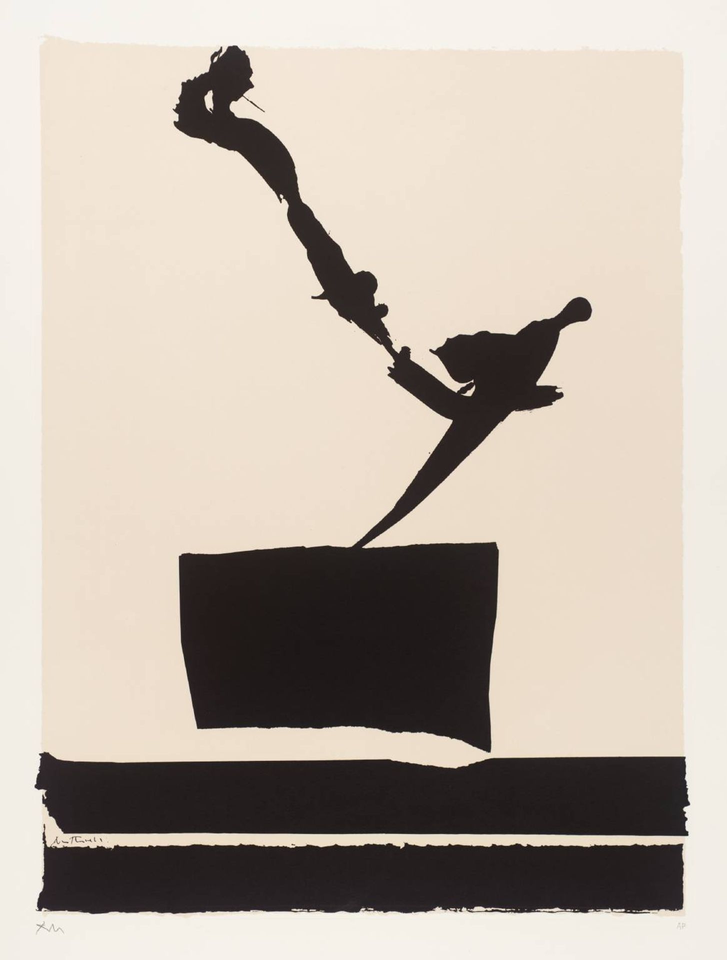 Africa 5 by Robert Motherwell