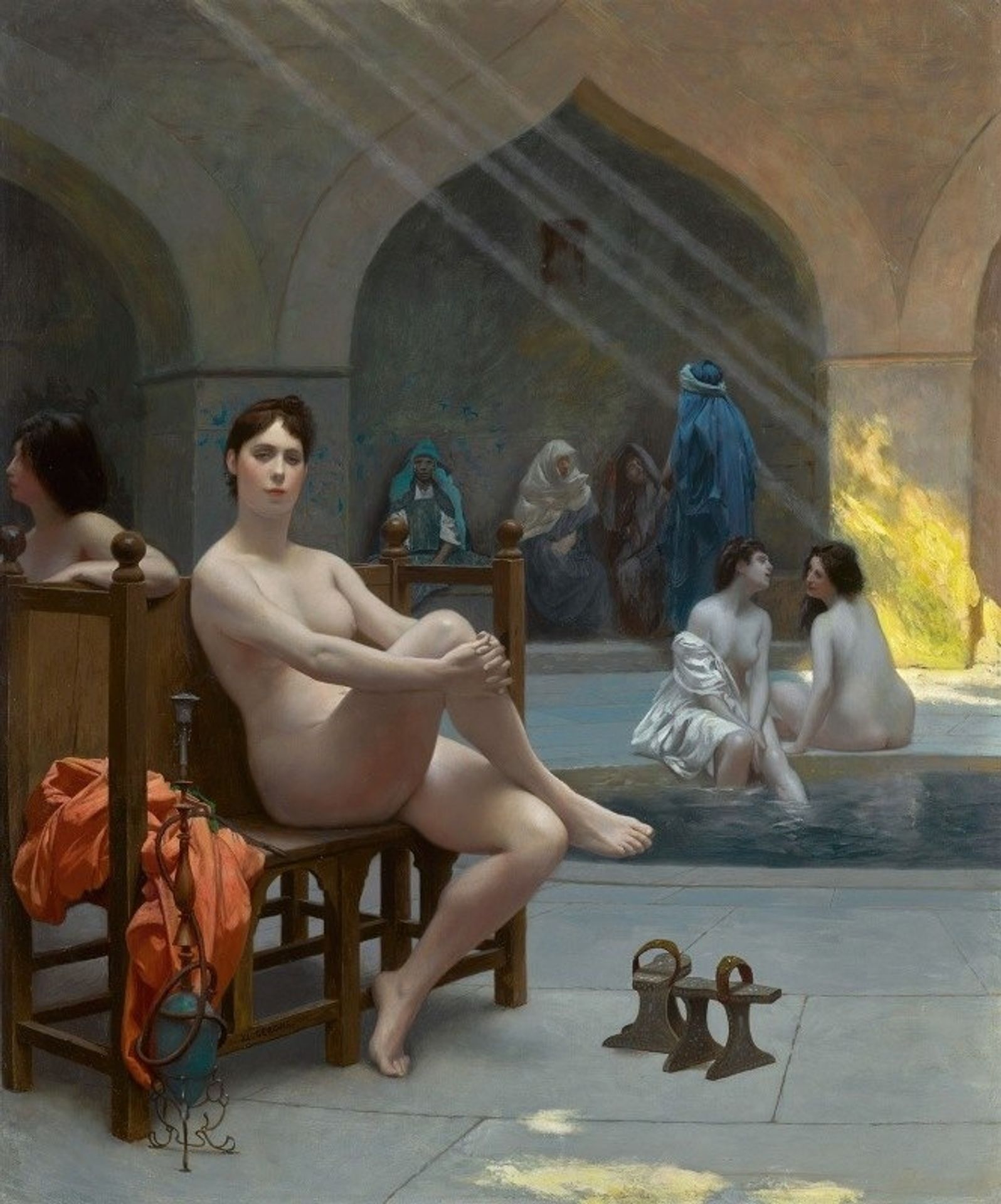 Le Bain des femmes by Jean-Léon Gérôme