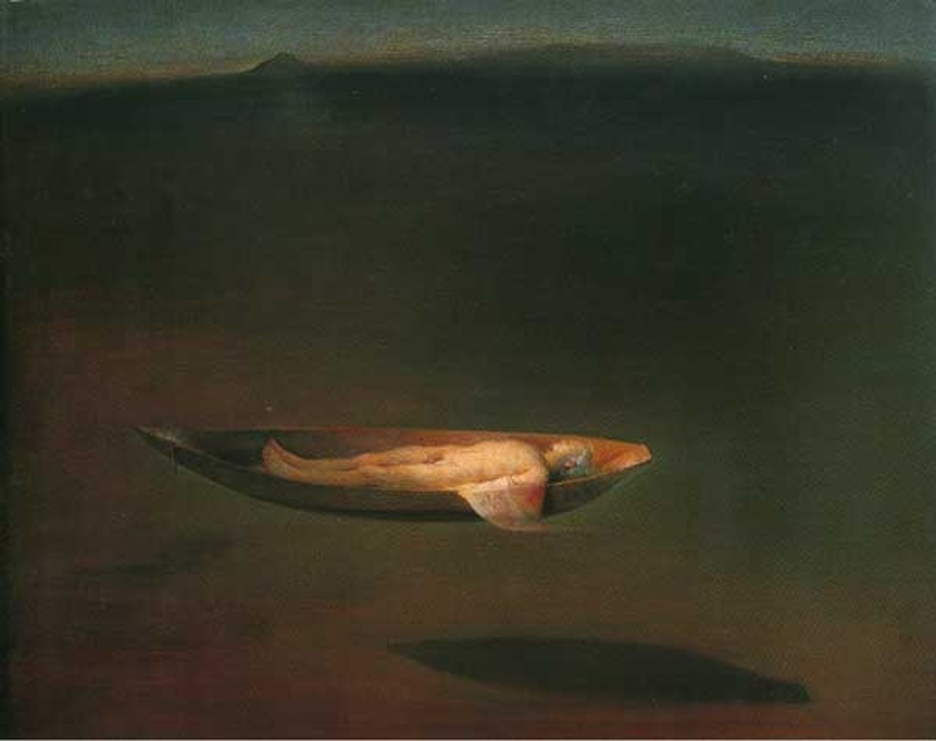 Man in Boat by Odd Nerdrum