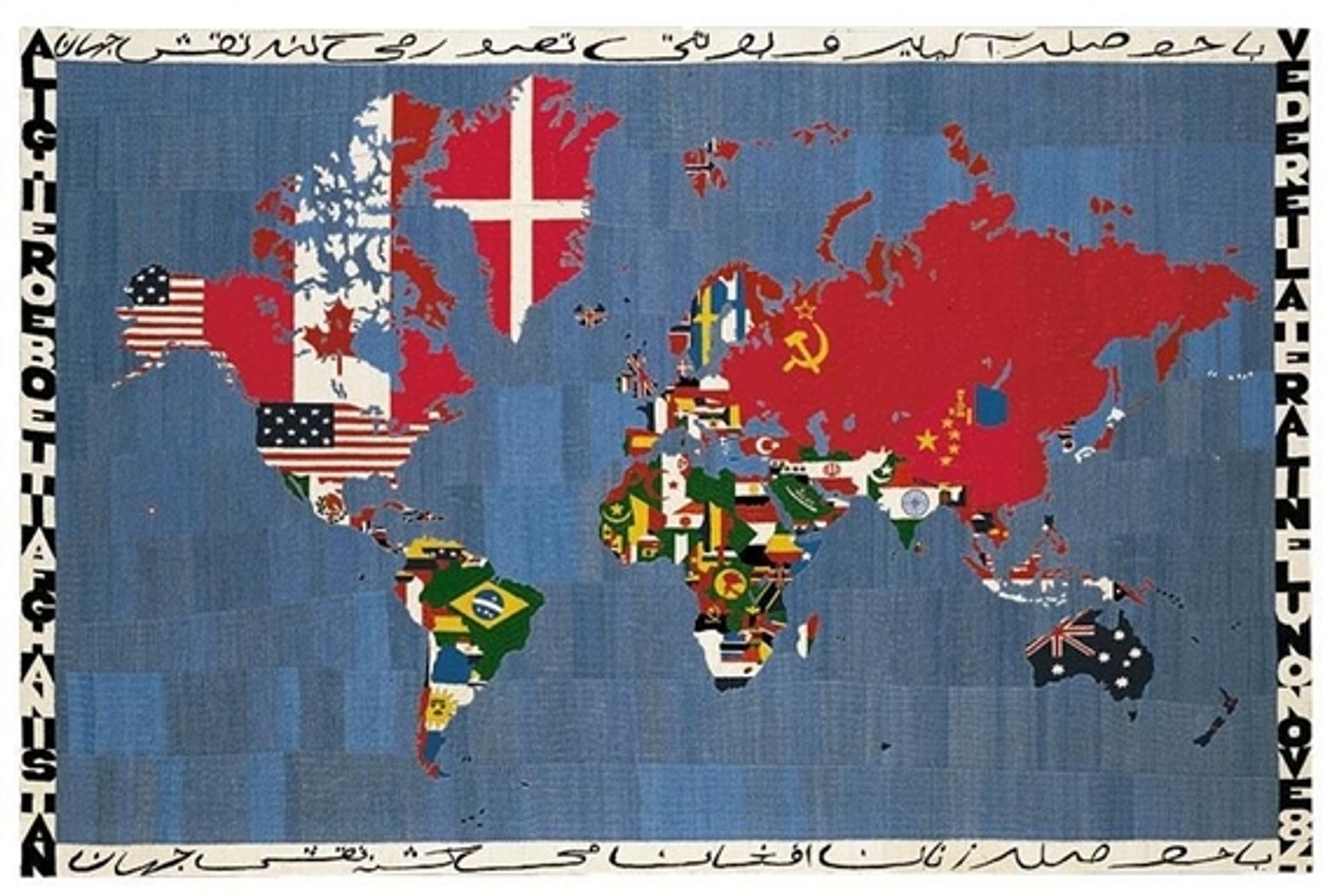 Mappa by Alighiero Boetti