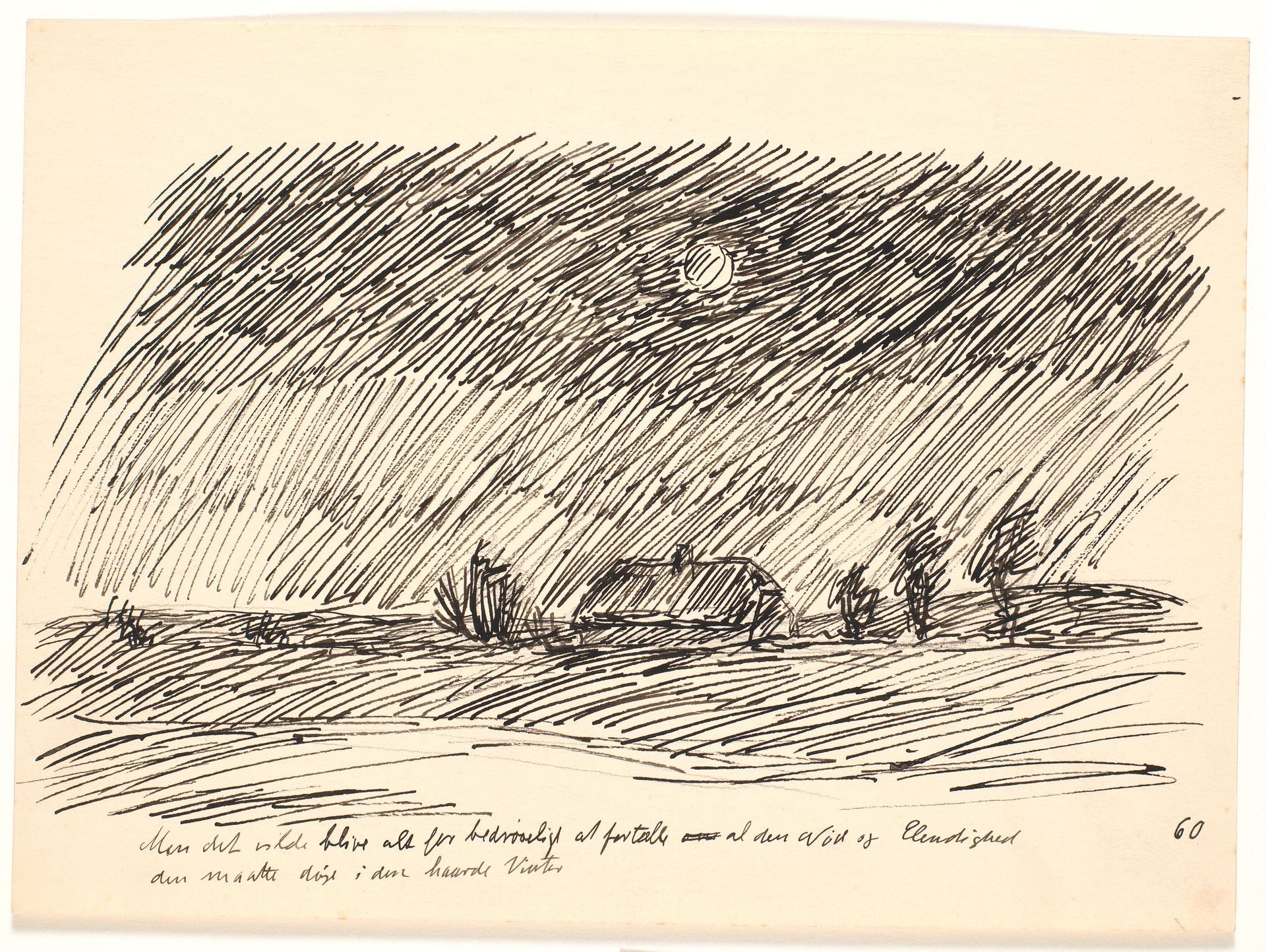 Men det vilde blive alt for bedrøveligt... by Fritz Syberg