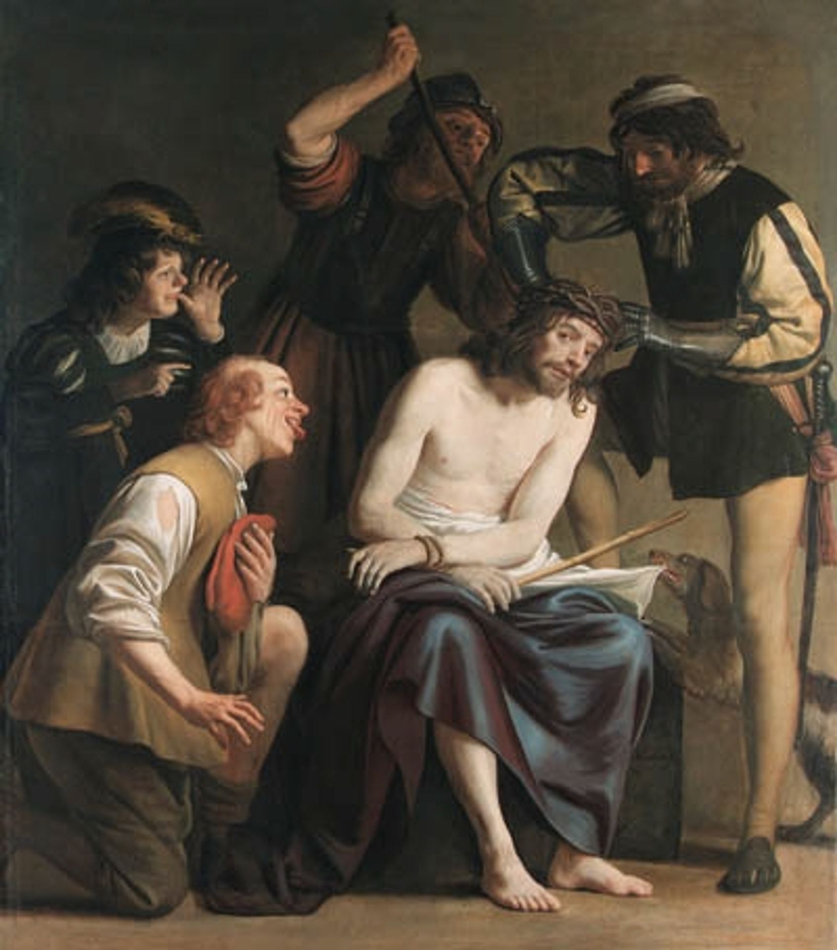 The Mocking of Christ by Gerard van Honthorst