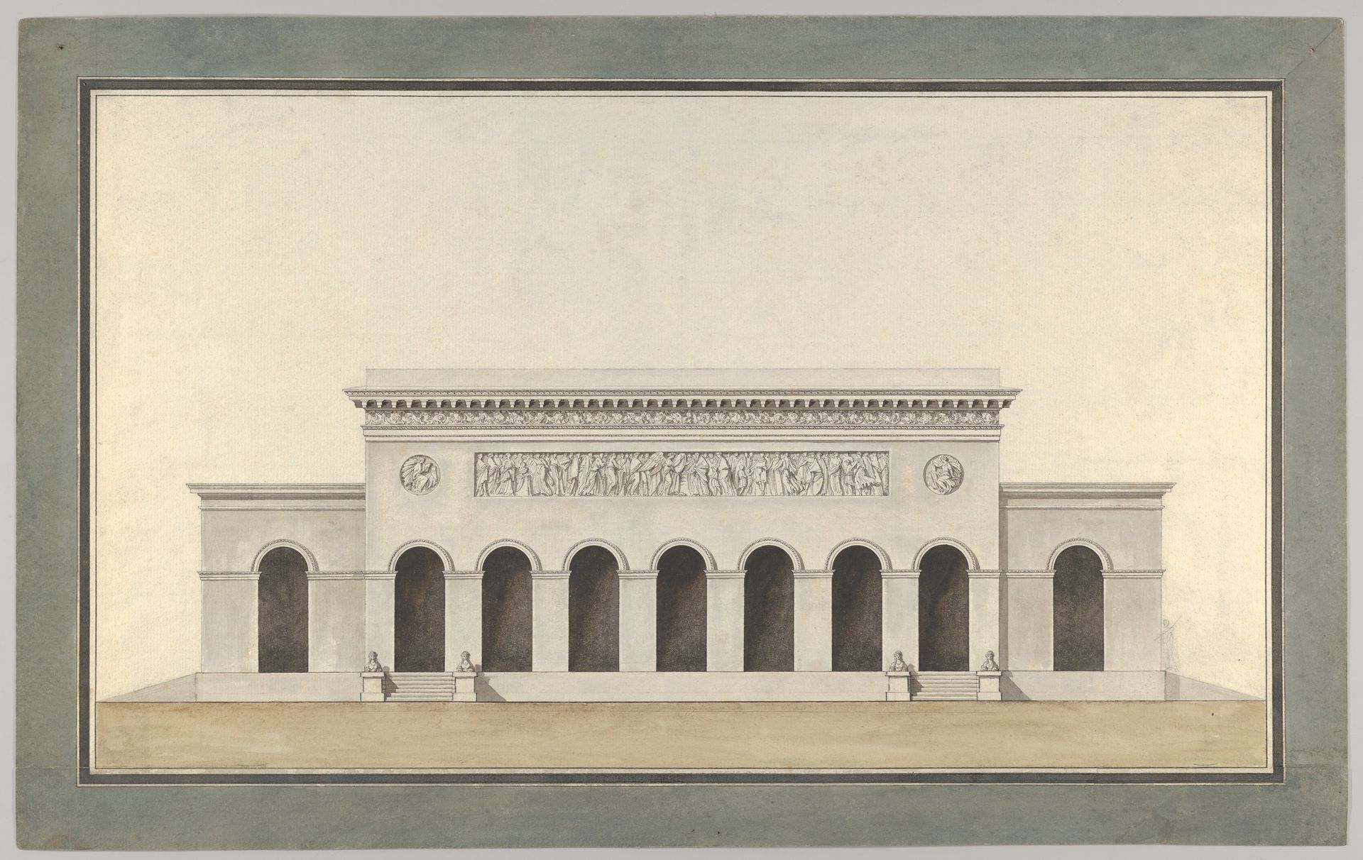 Project for a Public Monument by Alexandre Théodore Brongniart