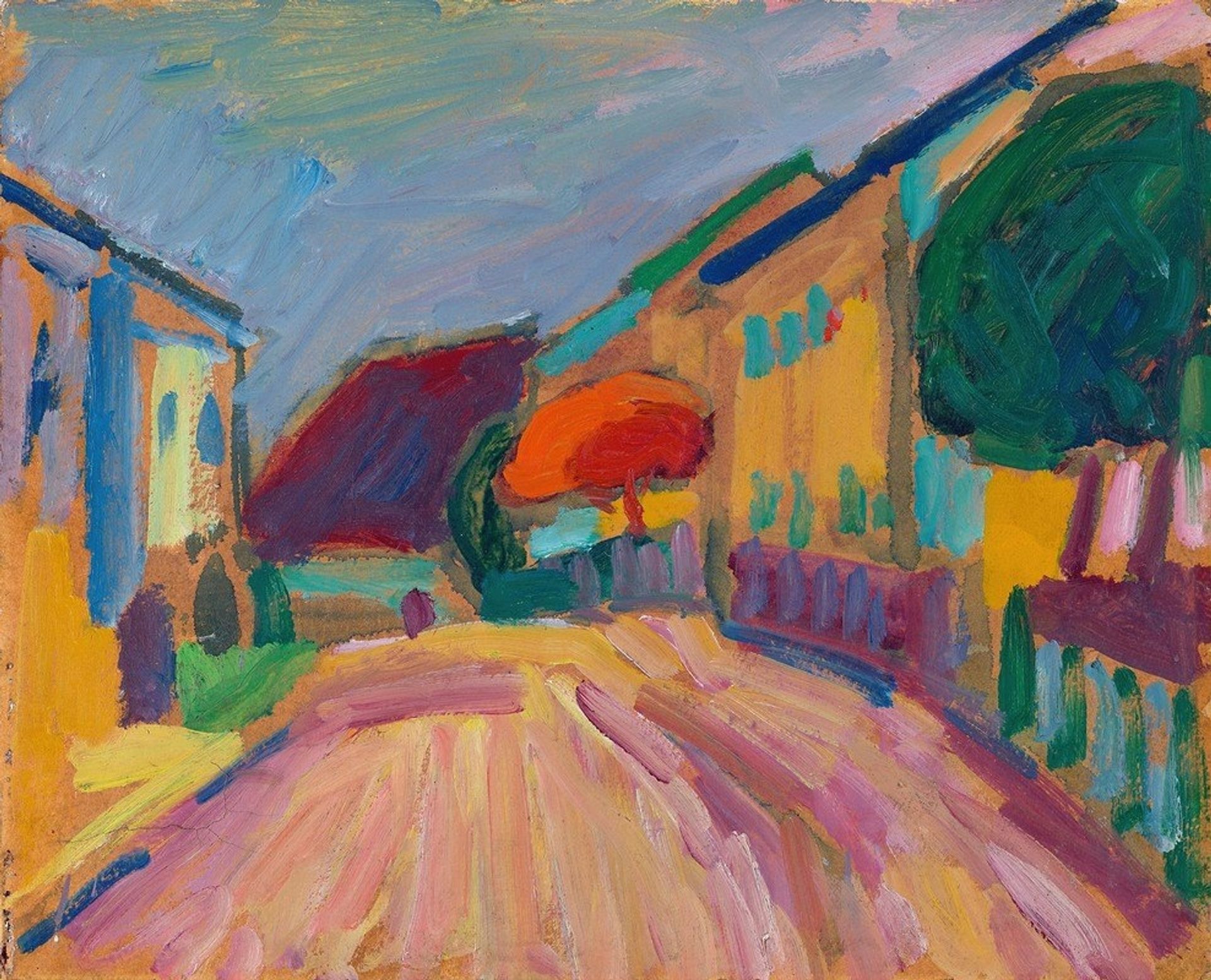 Sketch from Murnau by Alexej von Jawlensky