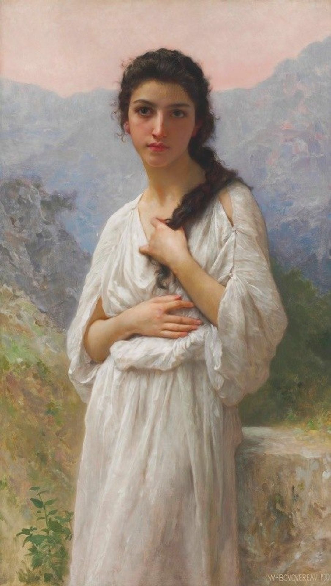 L’Attente by William Bouguereau