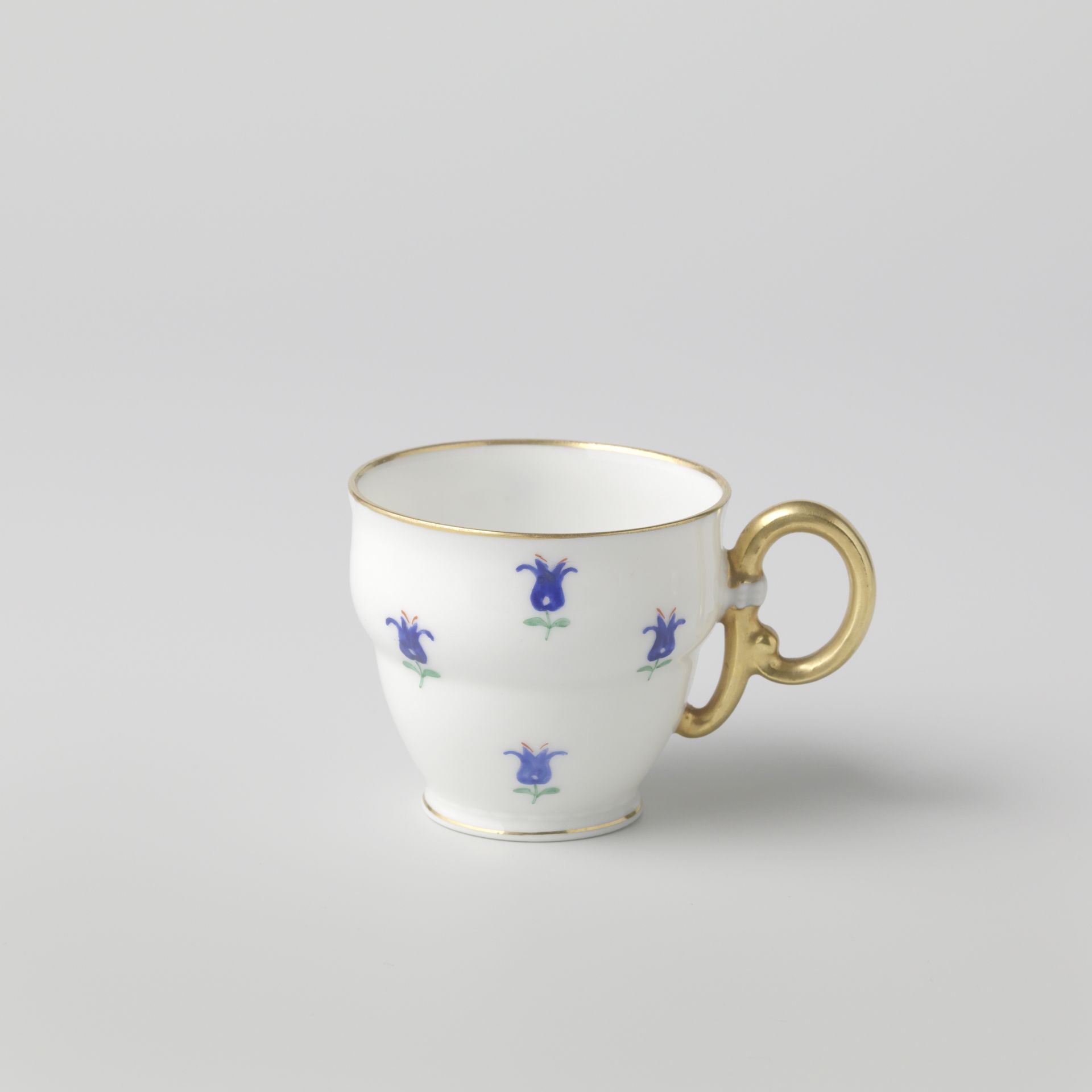 Cup bowl with flowers by Pirkenhammer
