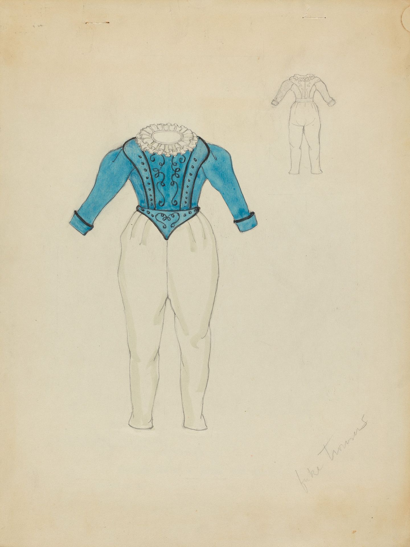 Child's Trousers and Top by Esther Peck