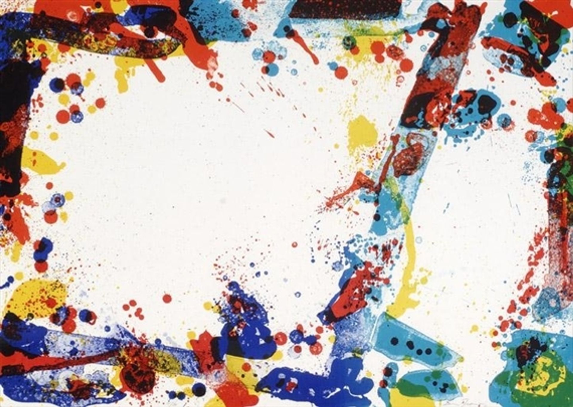 Green Ring by Sam Francis