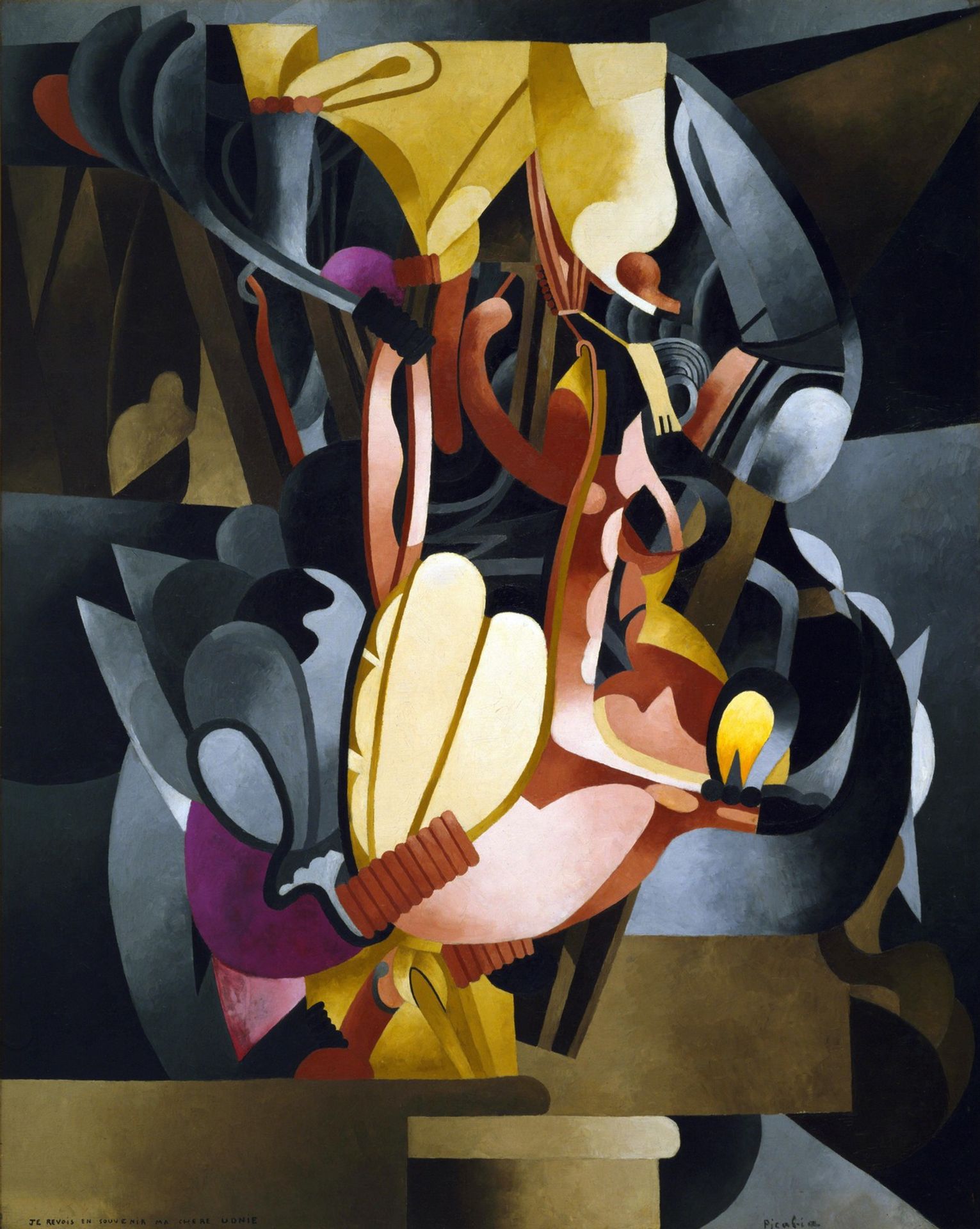 I See Again in Memory My Dear Udnie by Francis Picabia