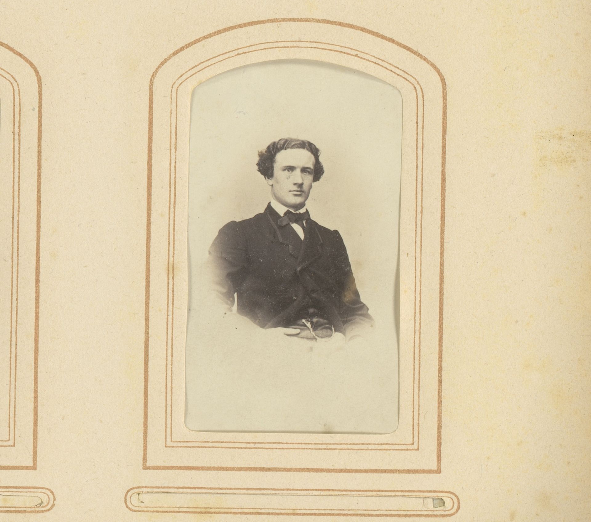 Portret van Victor Hartman by J. Lundbergh