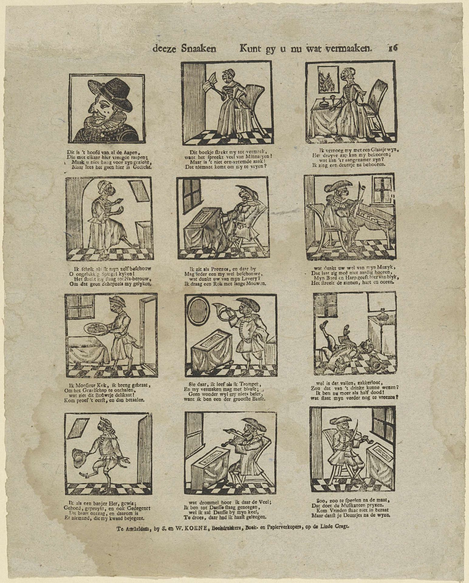 [(...)] deeze Snaaken / Kunt gy u nu wat vermaken by S. & W. Koene