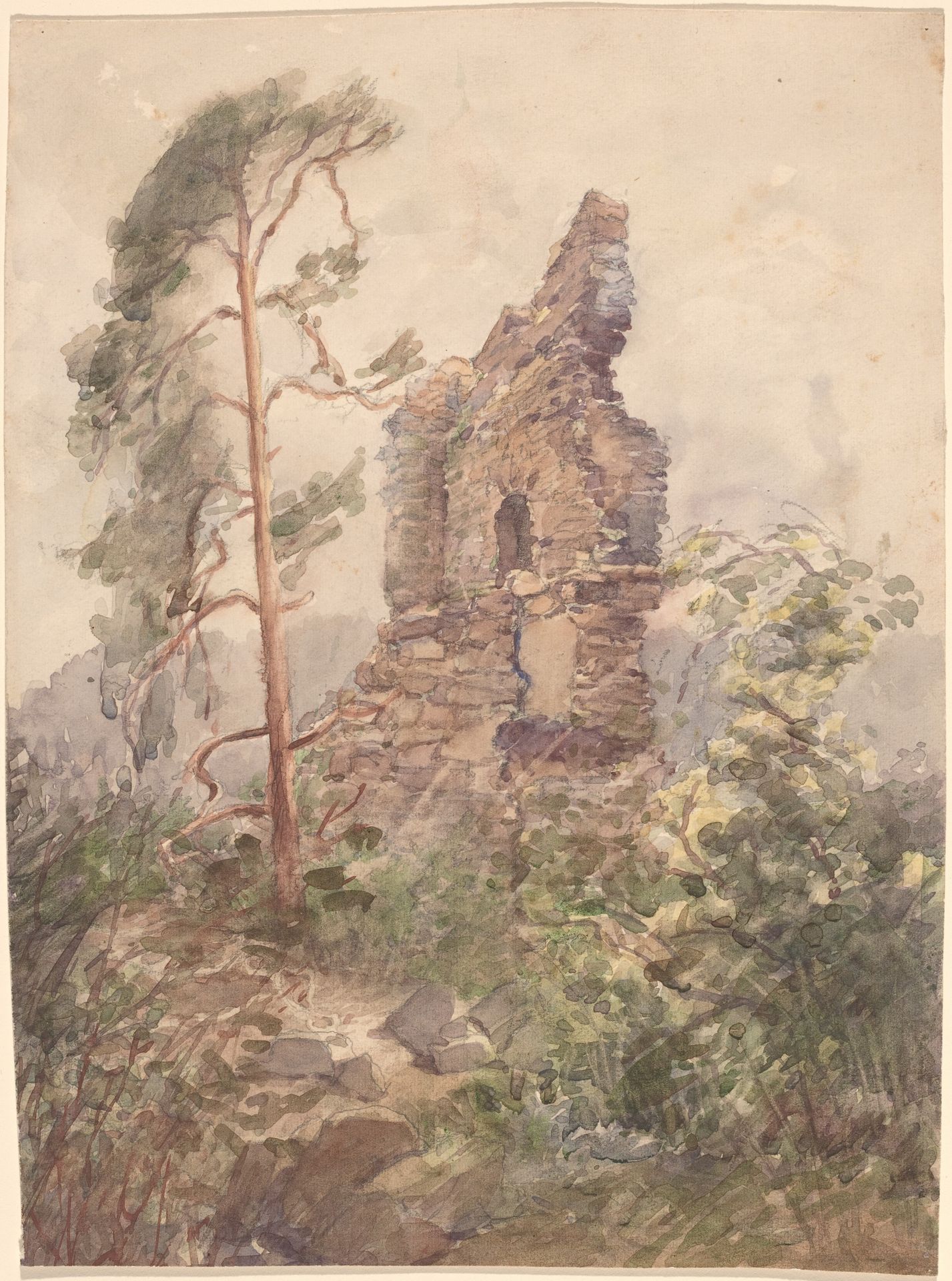 Landscape with Ruin by Karel Vitezslav Masek