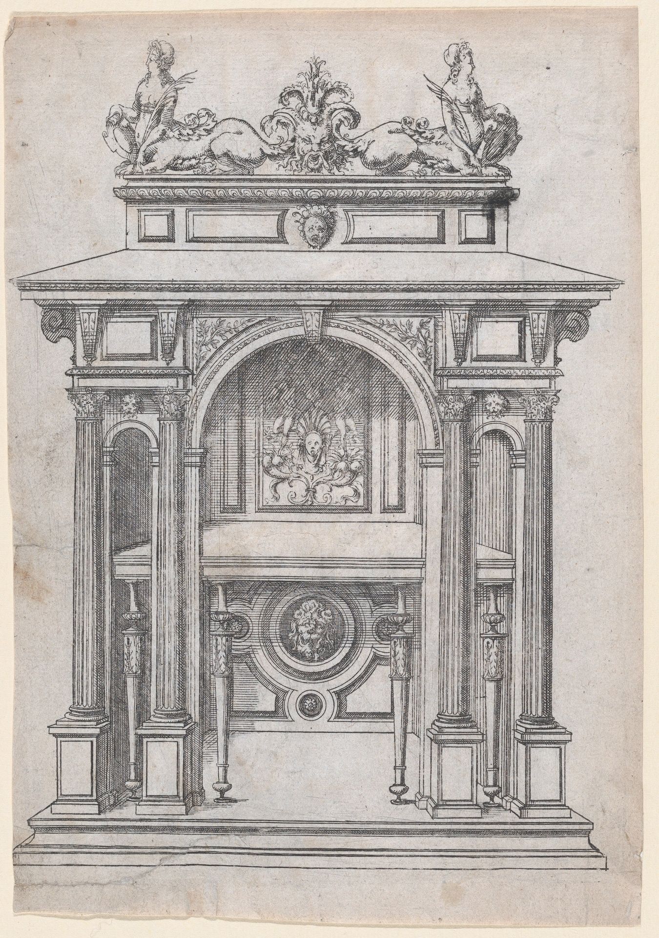 Furniture Design by Jacques Androuet Du Cerceau