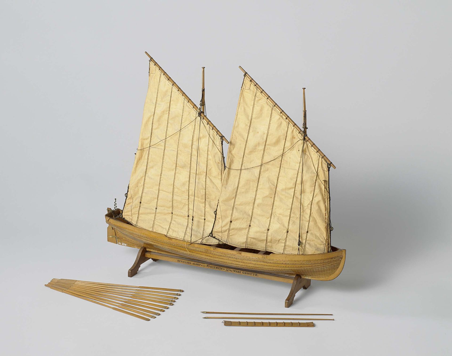 Model of an Officers' Launch by Rijkswerf Vlissingen