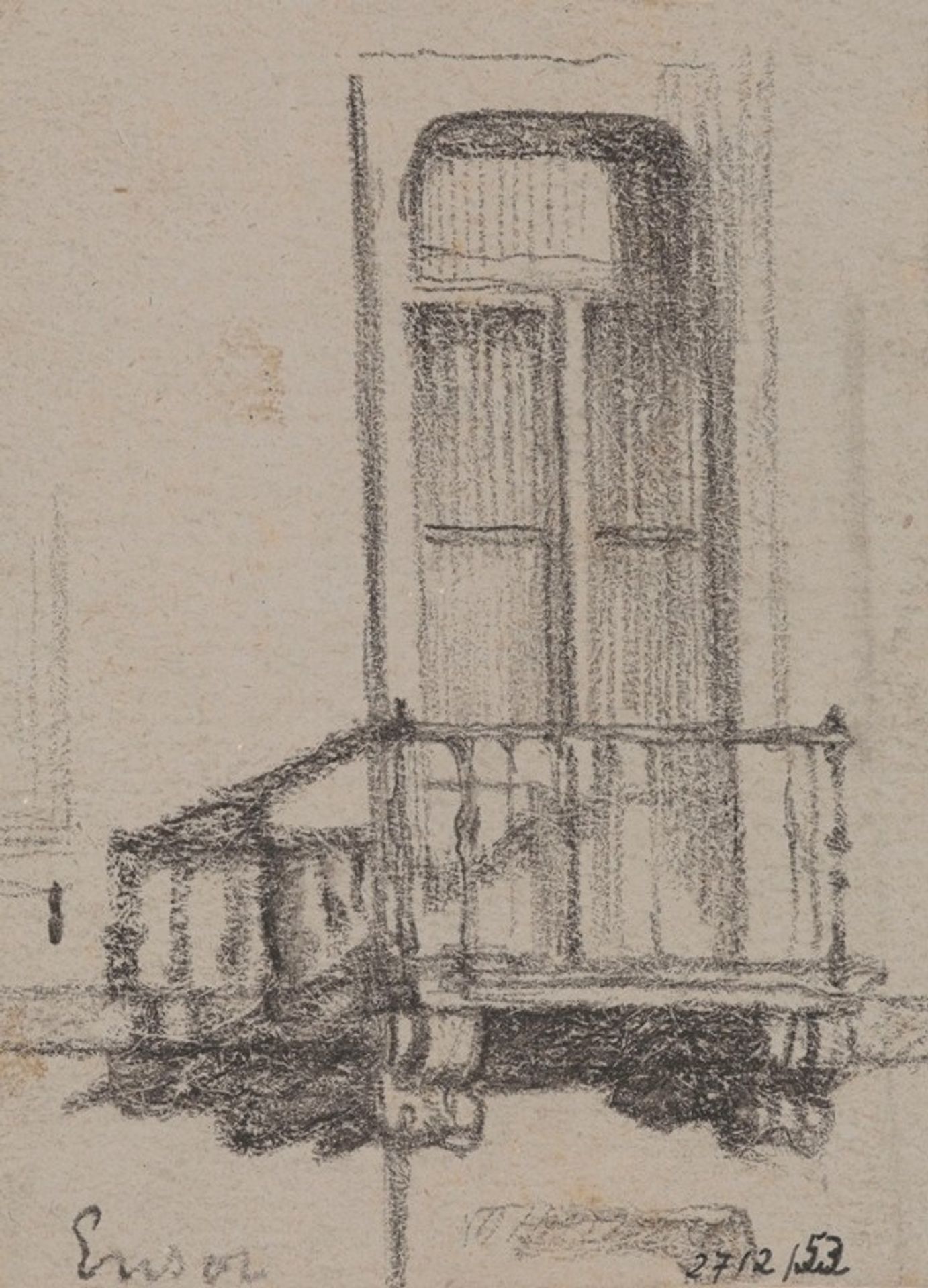 The Balcony by James Ensor