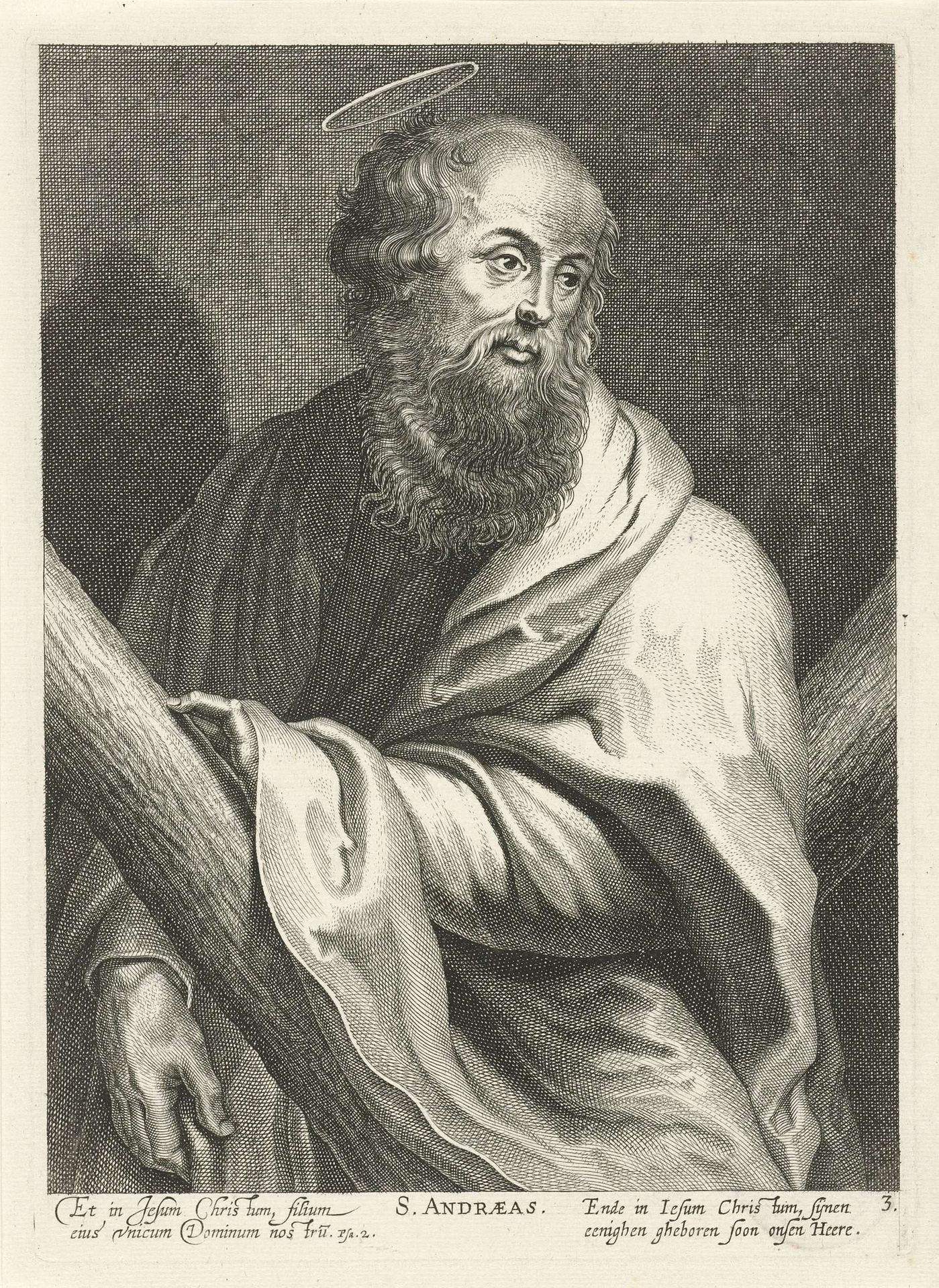 Apostel Andreas by Nicolaes Ryckmans