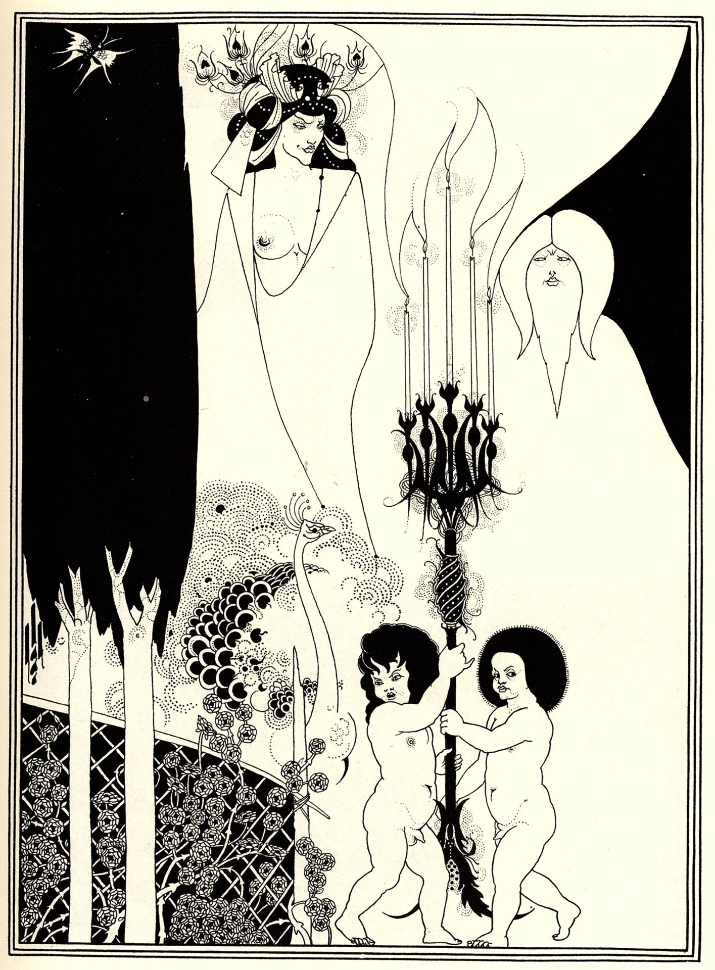 The Eyes of Herod by Aubrey Vincent Beardsley