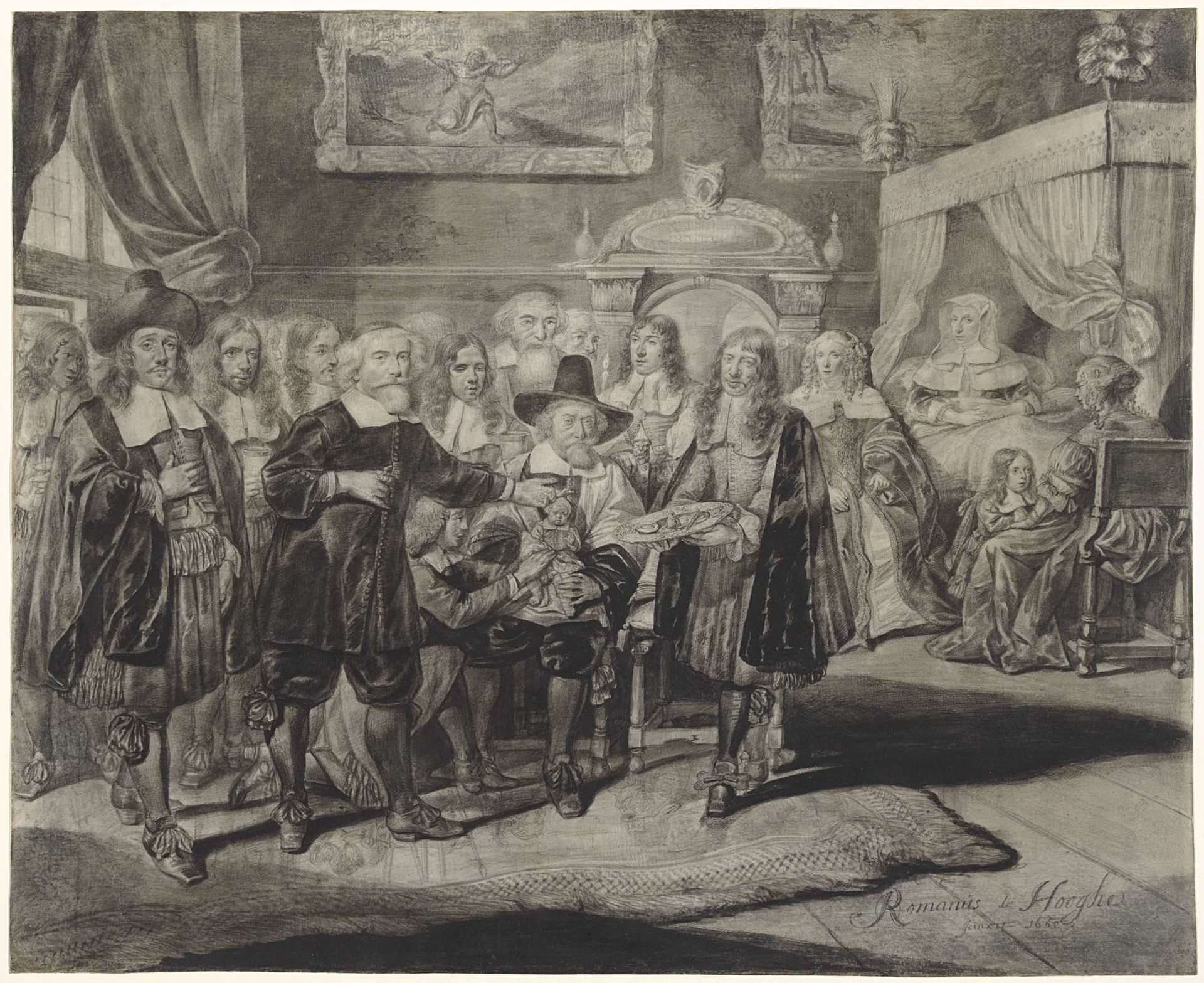 Besnijdenis-scène by Romeyn de Hooghe