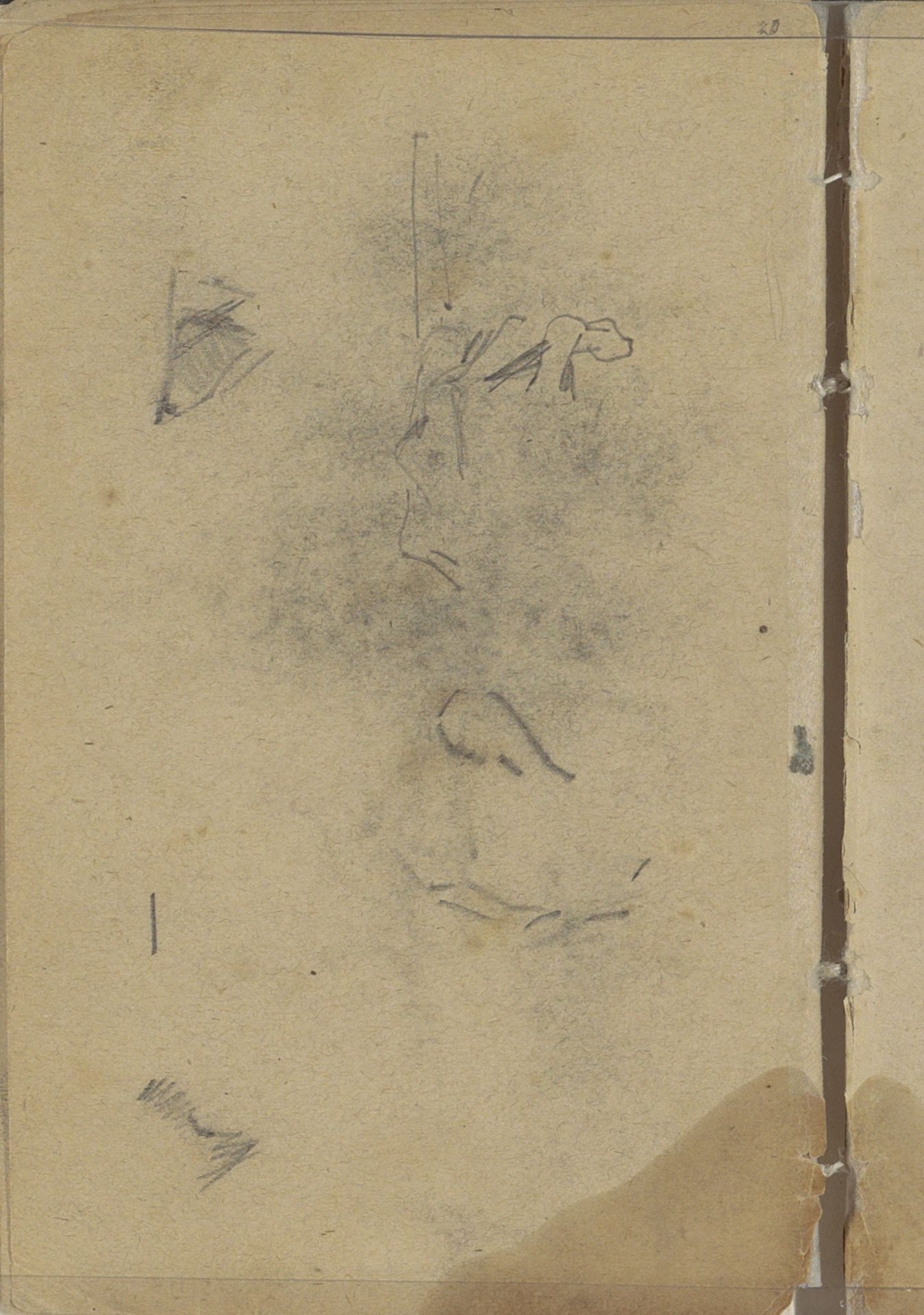 Studieblad by George Hendrik Breitner